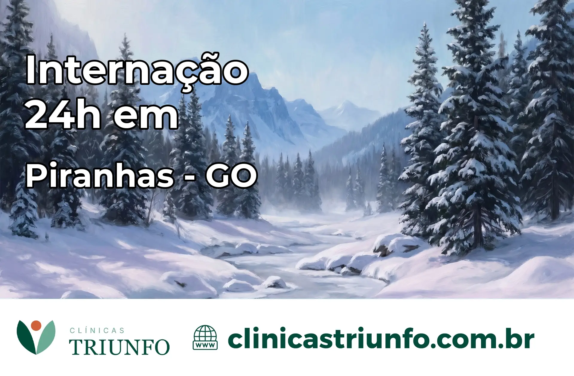 Internação 24 horas em Piranhas – GO