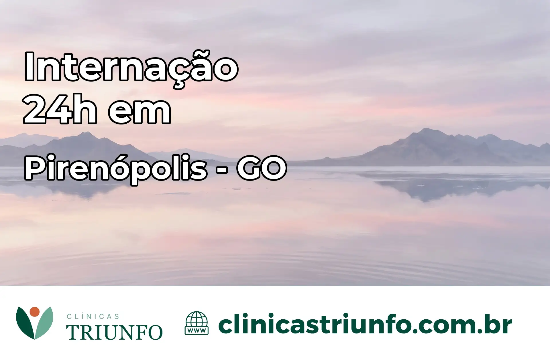 Internação 24 horas em Pirenópolis – GO