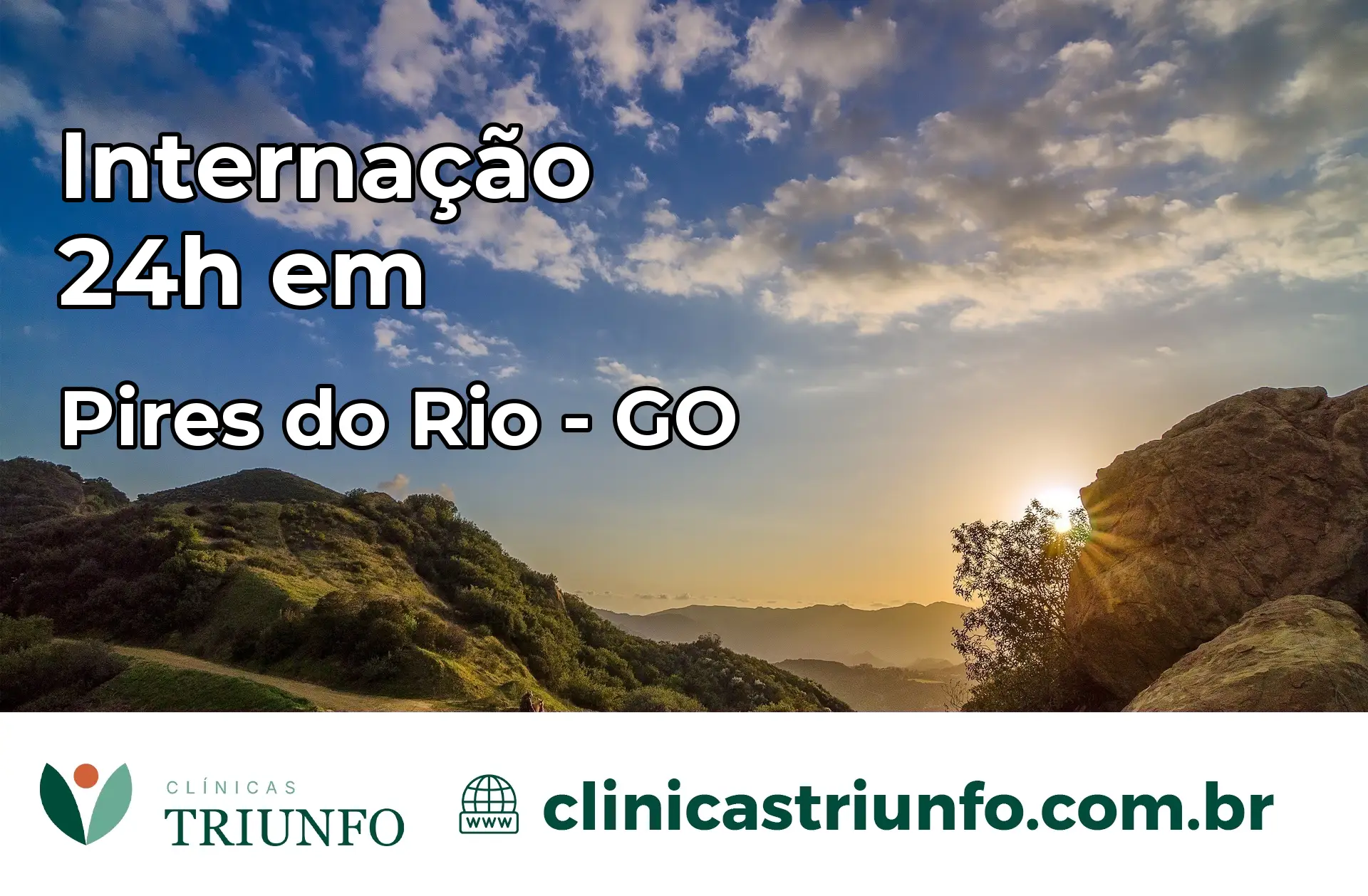 Internação 24 horas em Pires do Rio – GO