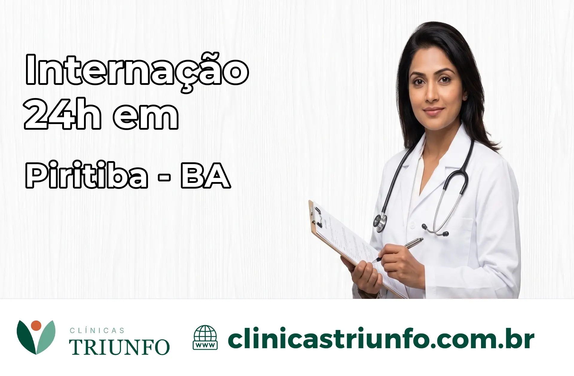 Internação 24 horas em Piritiba – BA