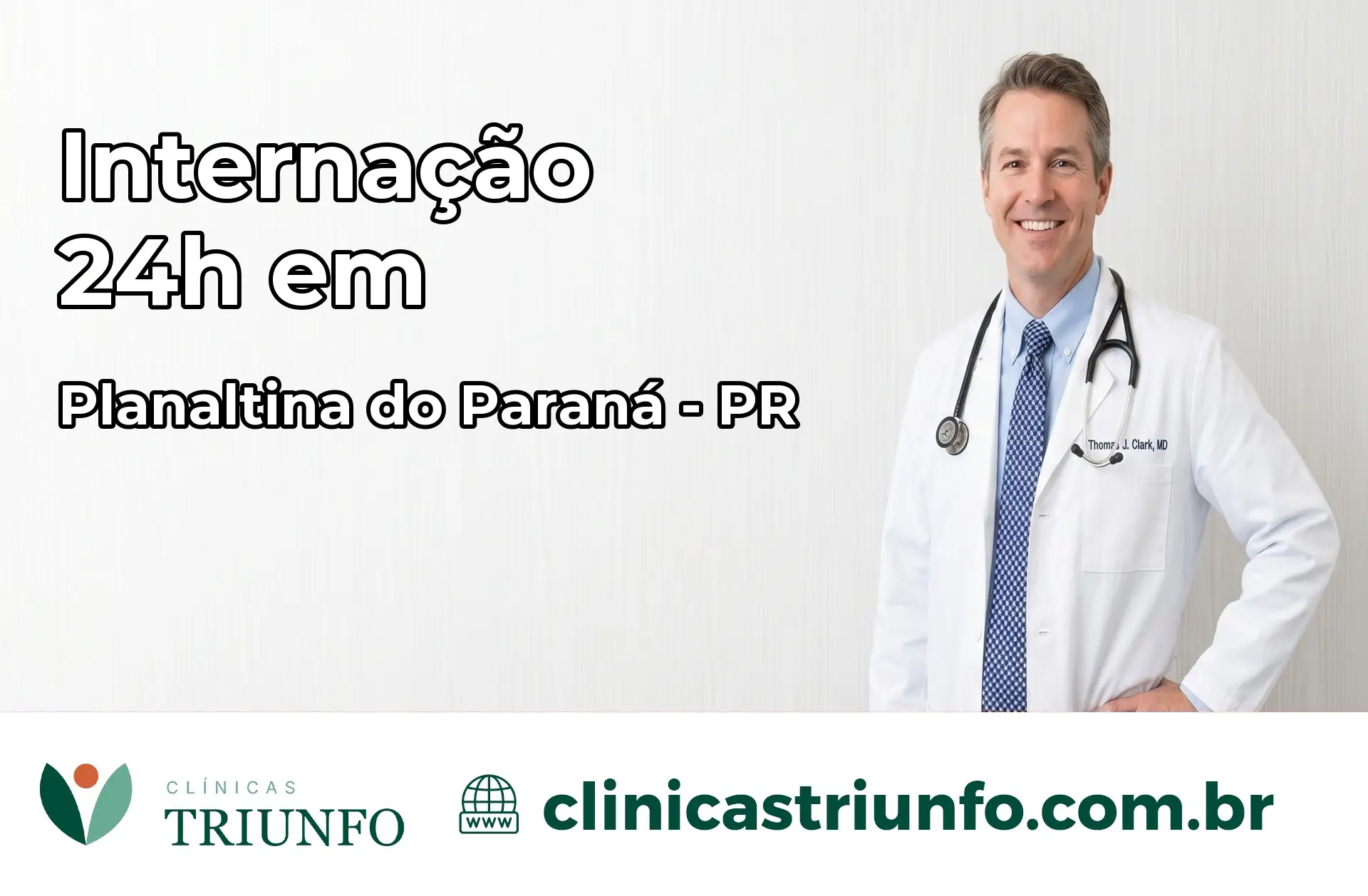 Internação 24 horas em Planaltina do Paraná – PR