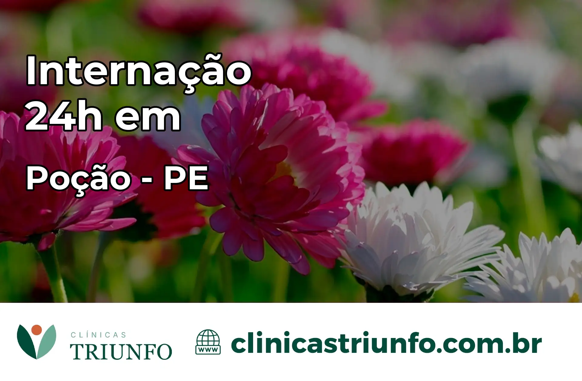 Internação 24 horas em Poção – PE