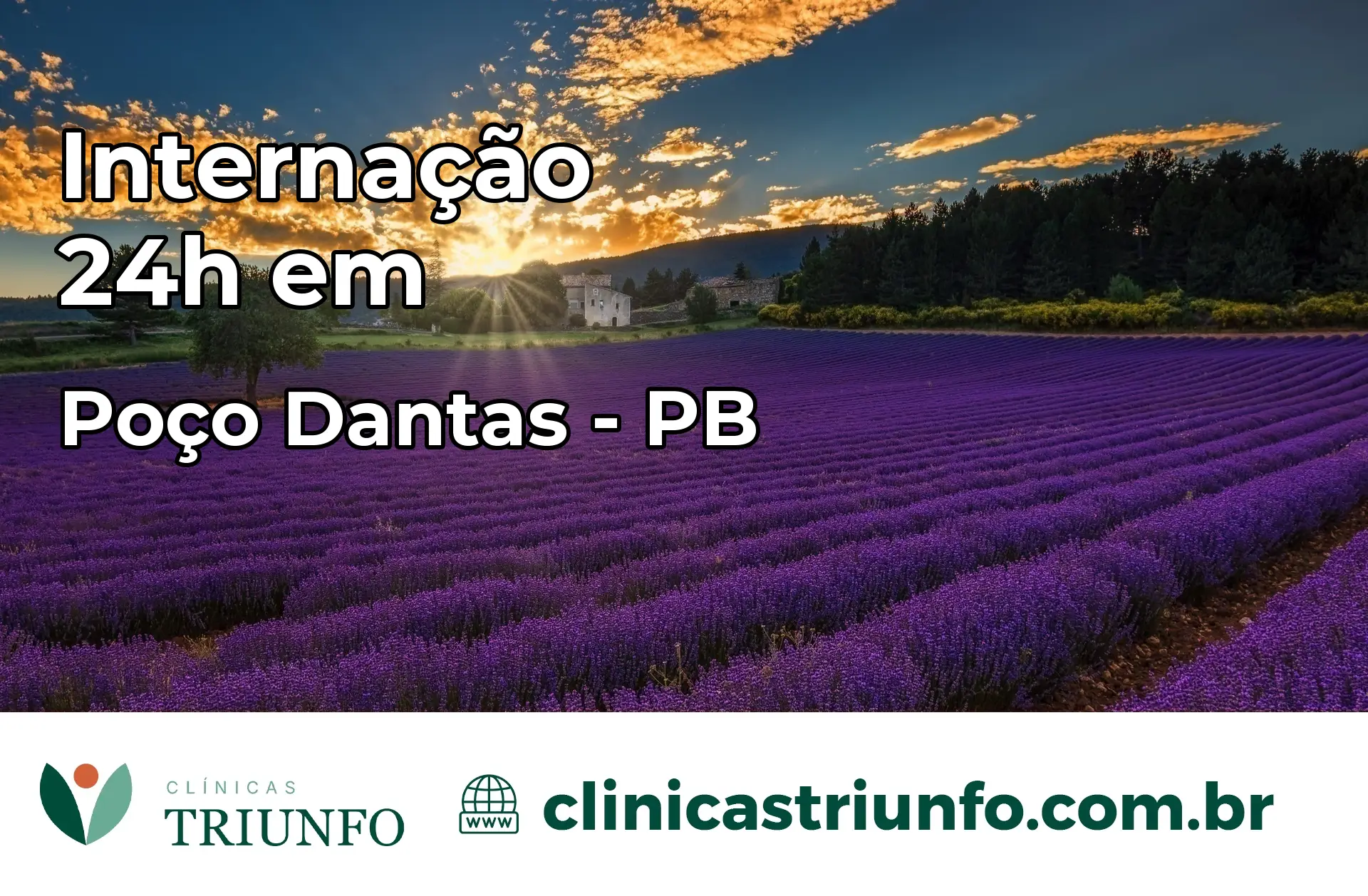Internação 24 horas em Poço Dantas – PB