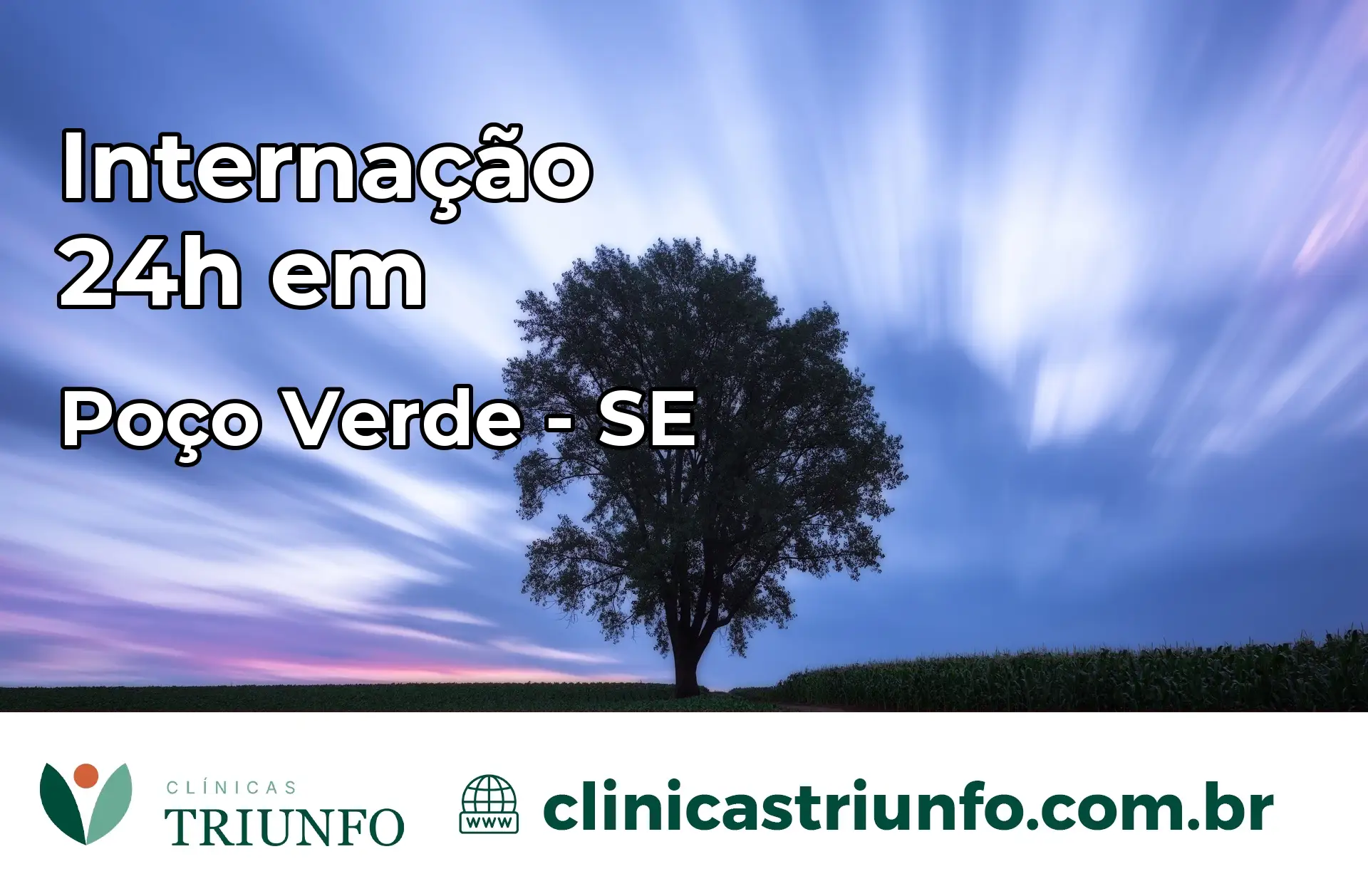 Internação 24 horas em Poço Verde – SE