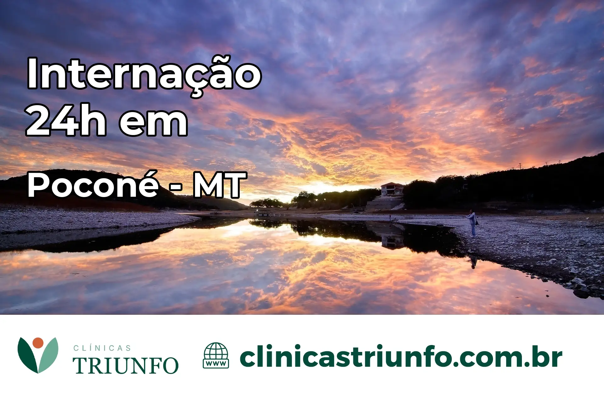 Internação 24 horas em Poconé – MT