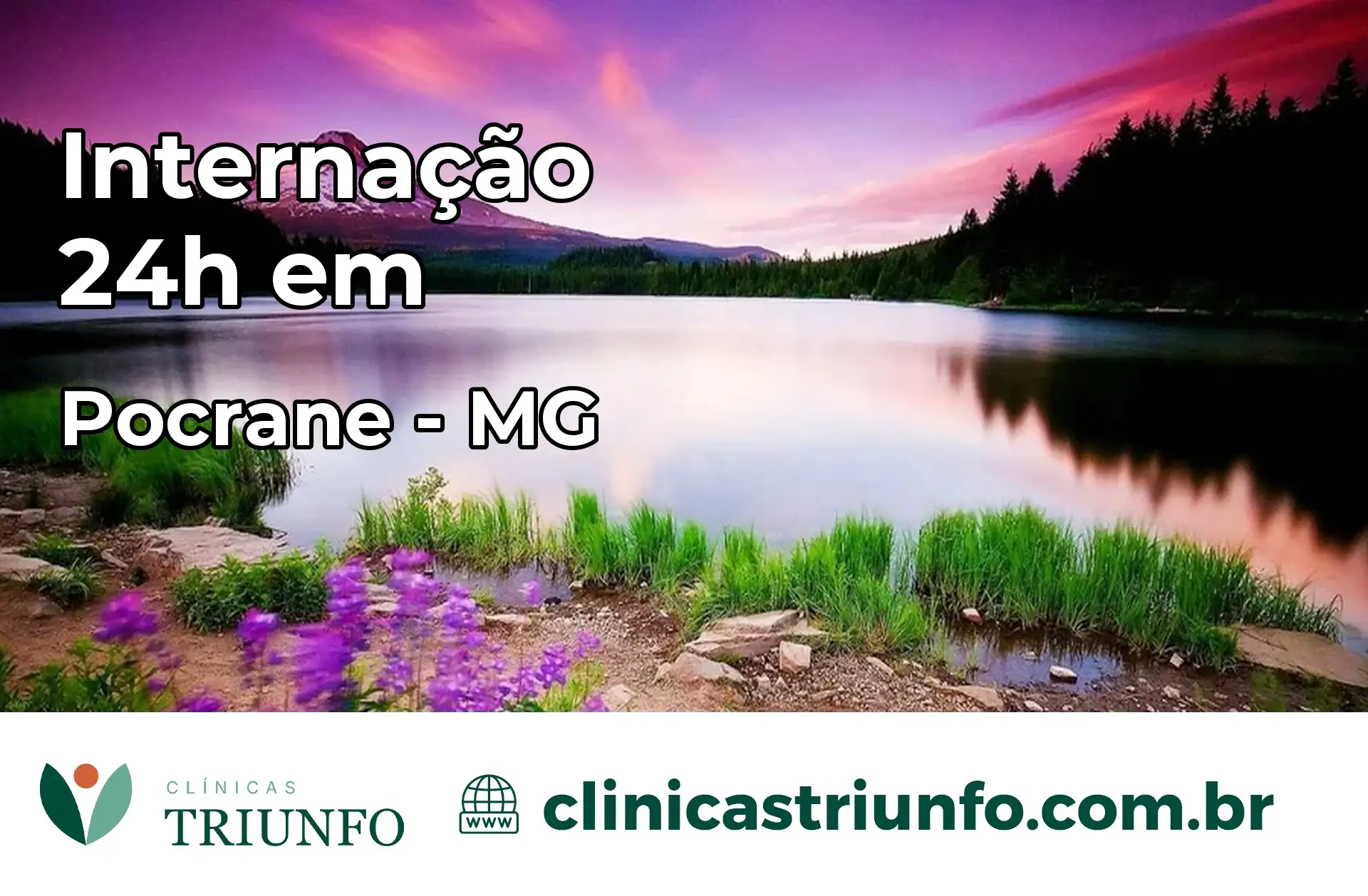 Internação 24 horas em Pocrane – MG