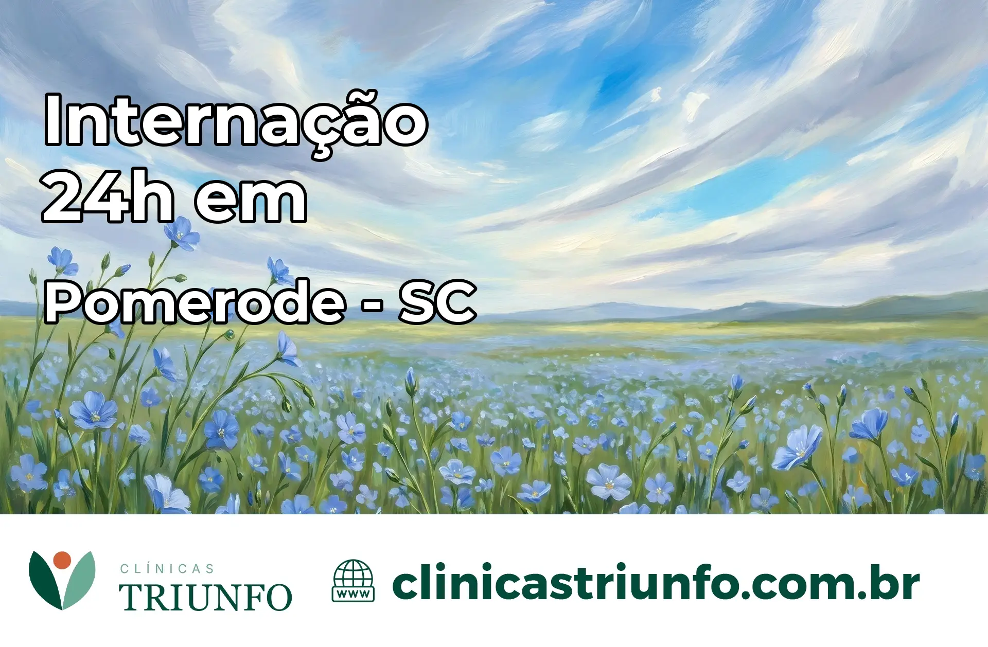 Internação 24 horas em Pomerode – SC
