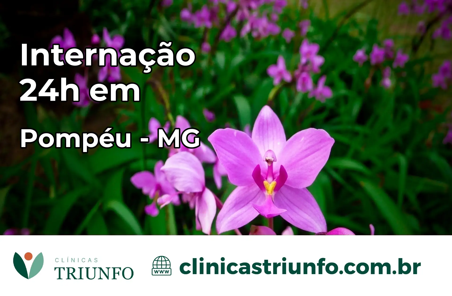 Internação 24 horas em Pompéu – MG