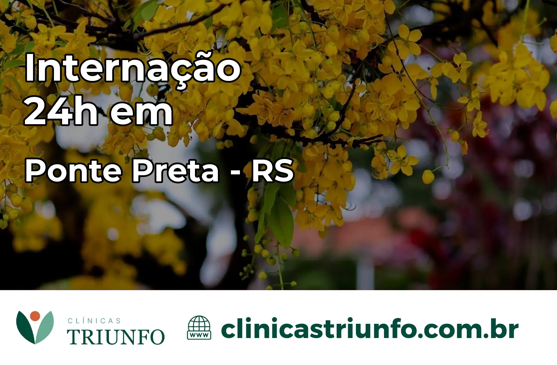 Internação 24 horas em Ponte Preta – RS