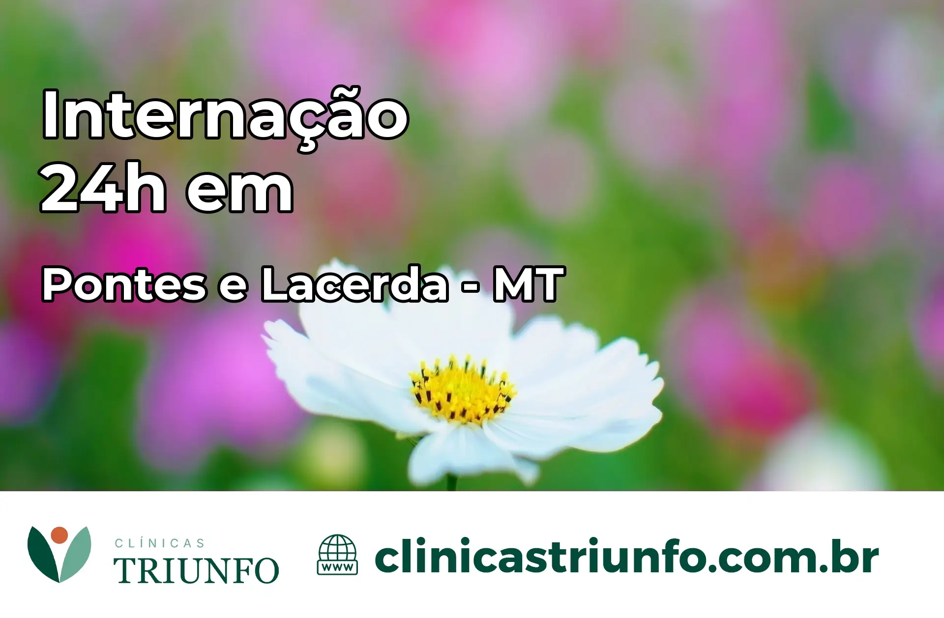 Internação 24 horas em Pontes e Lacerda – MT