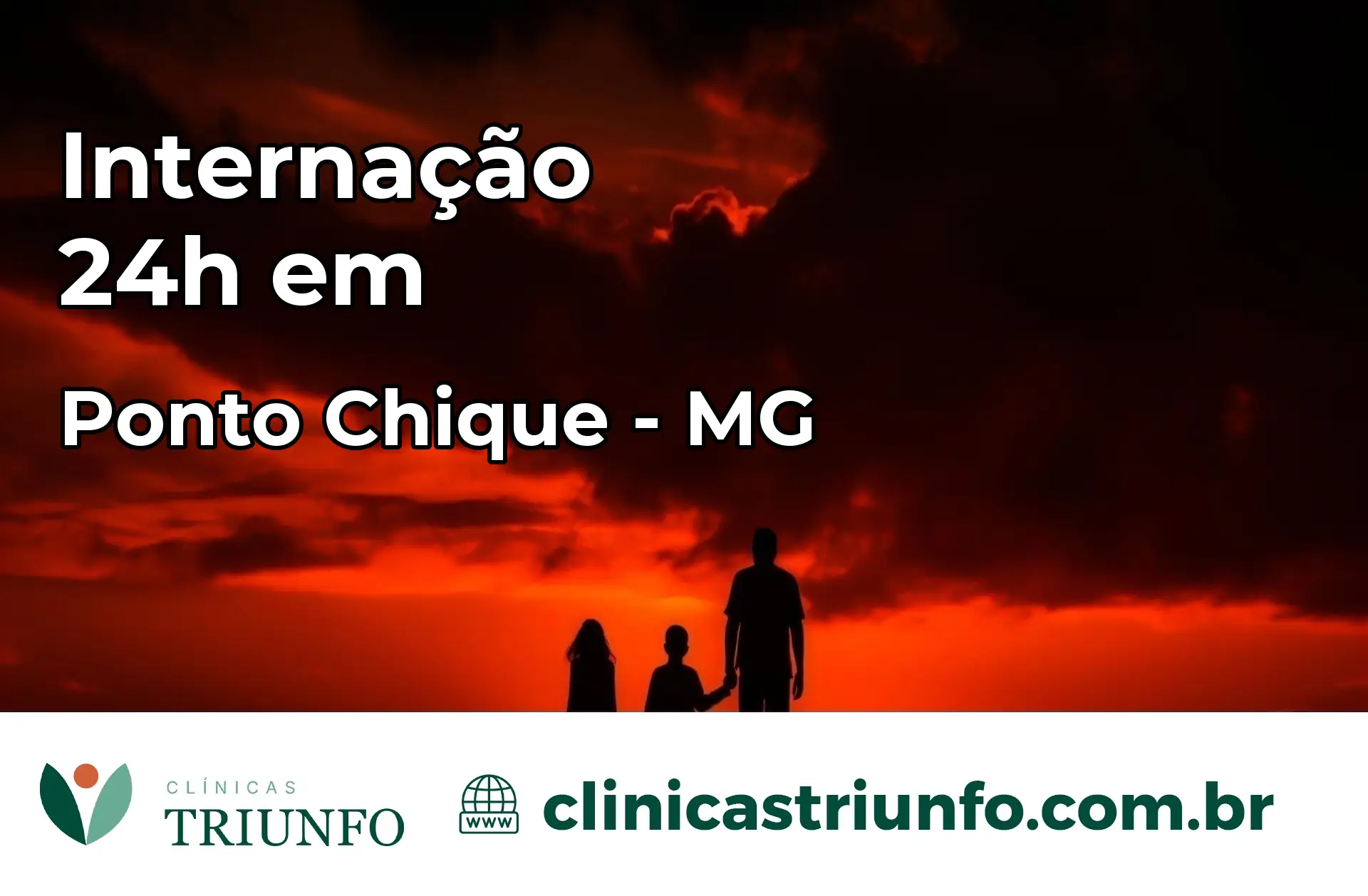 Internação 24 horas em Ponto Chique – MG