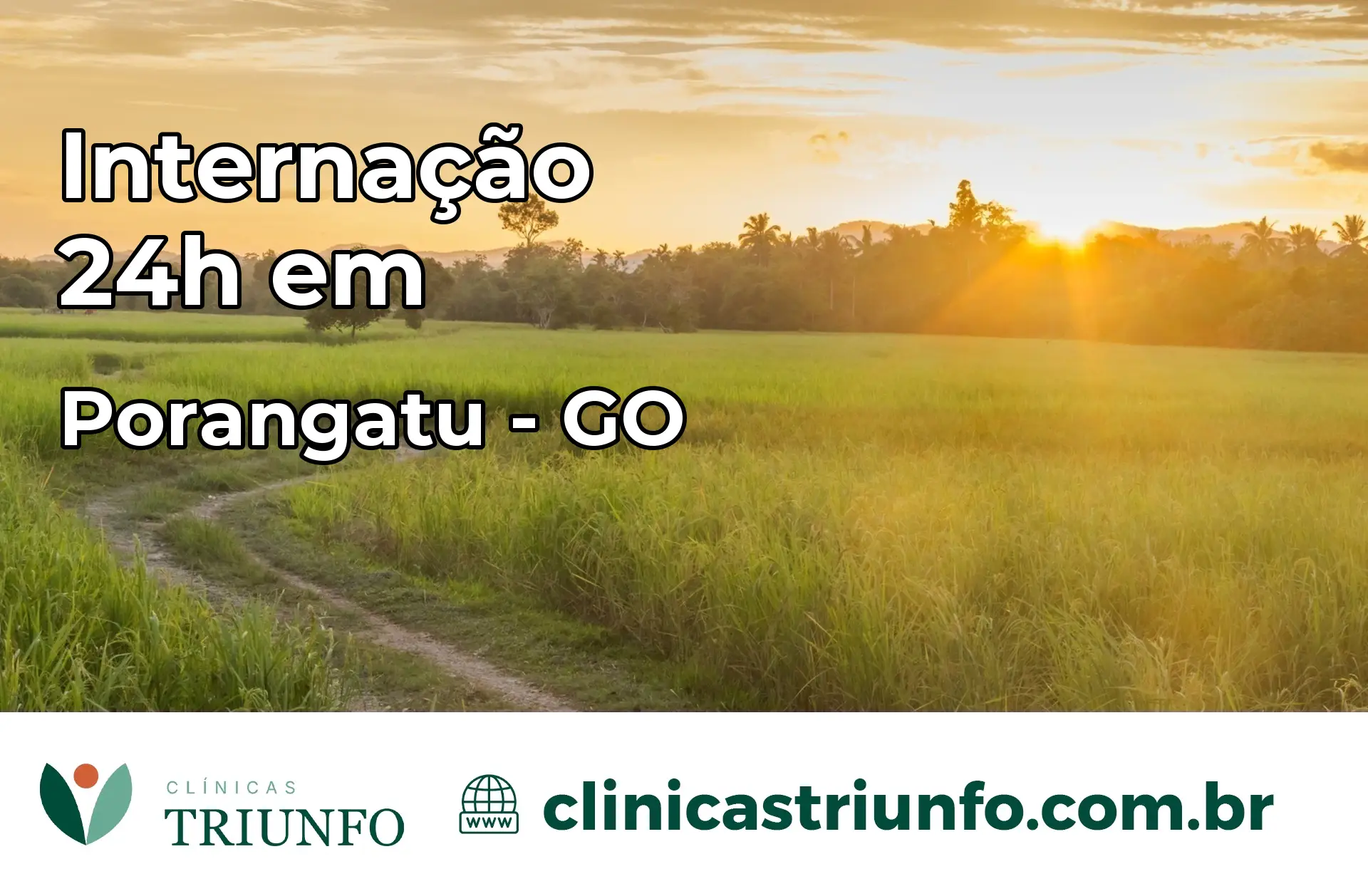 Internação 24 horas em Porangatu – GO