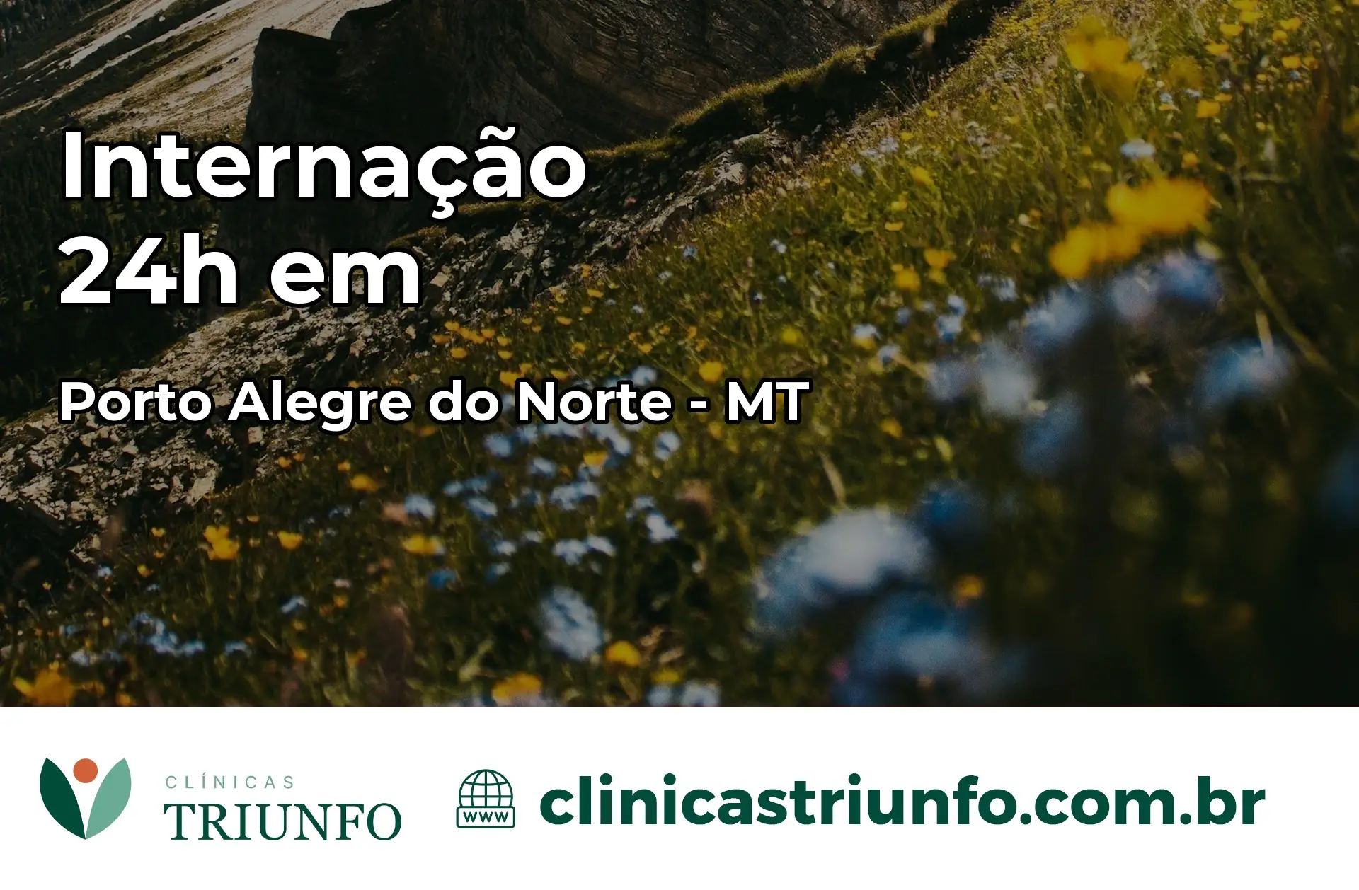 Internação 24 horas em Porto Alegre do Norte – MT