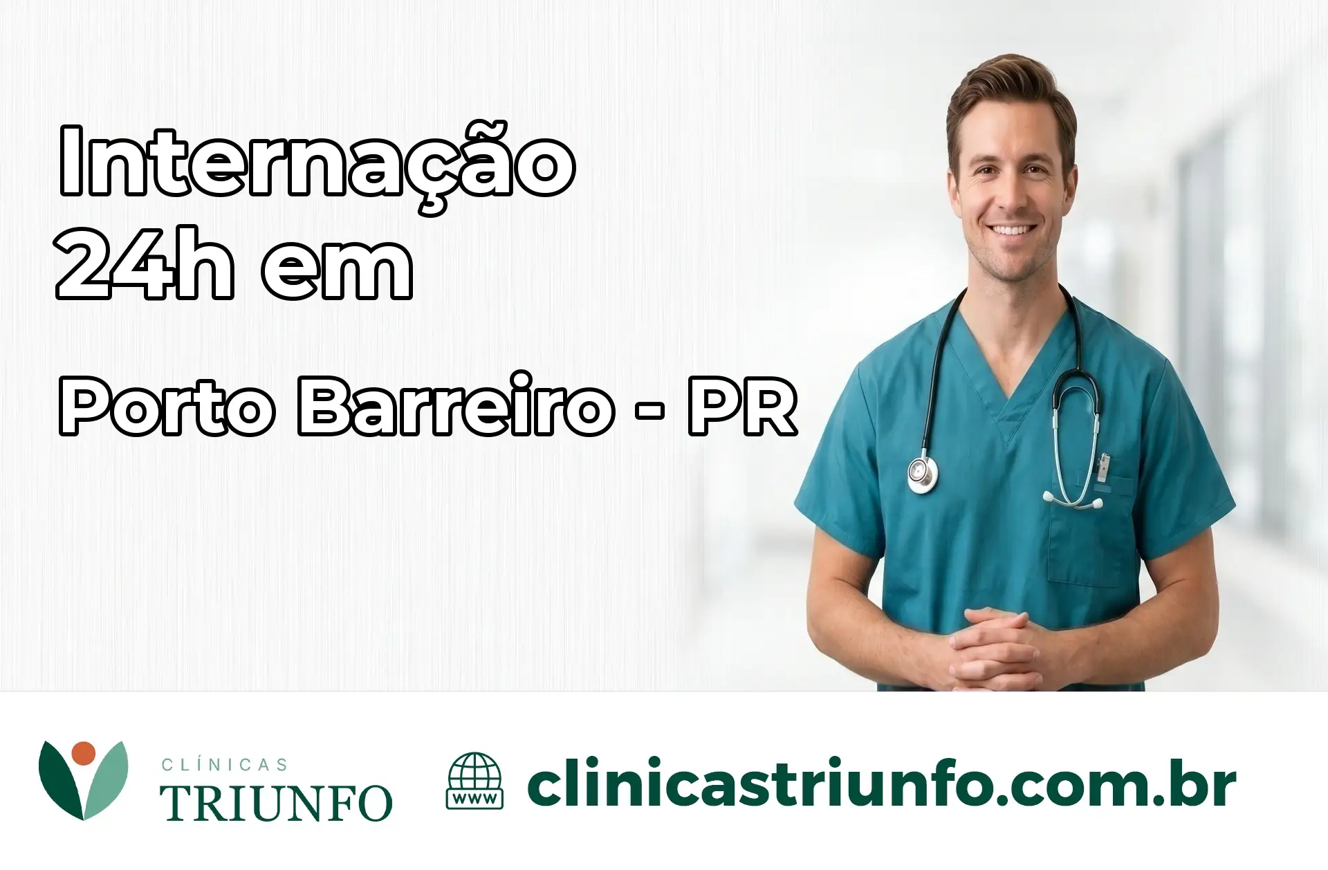 Internação 24 horas em Porto Barreiro – PR