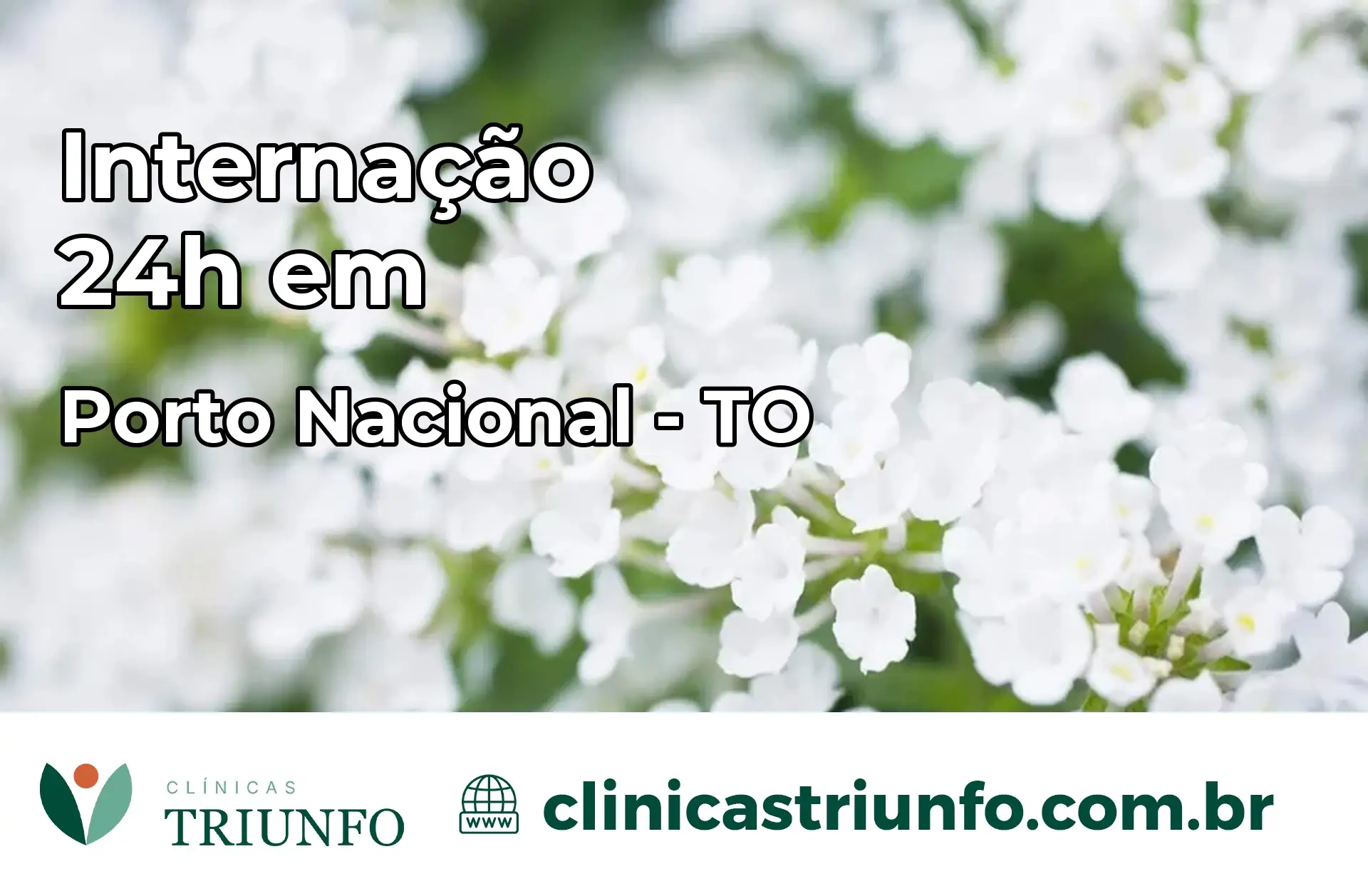 Internação 24 horas em Porto Nacional – TO