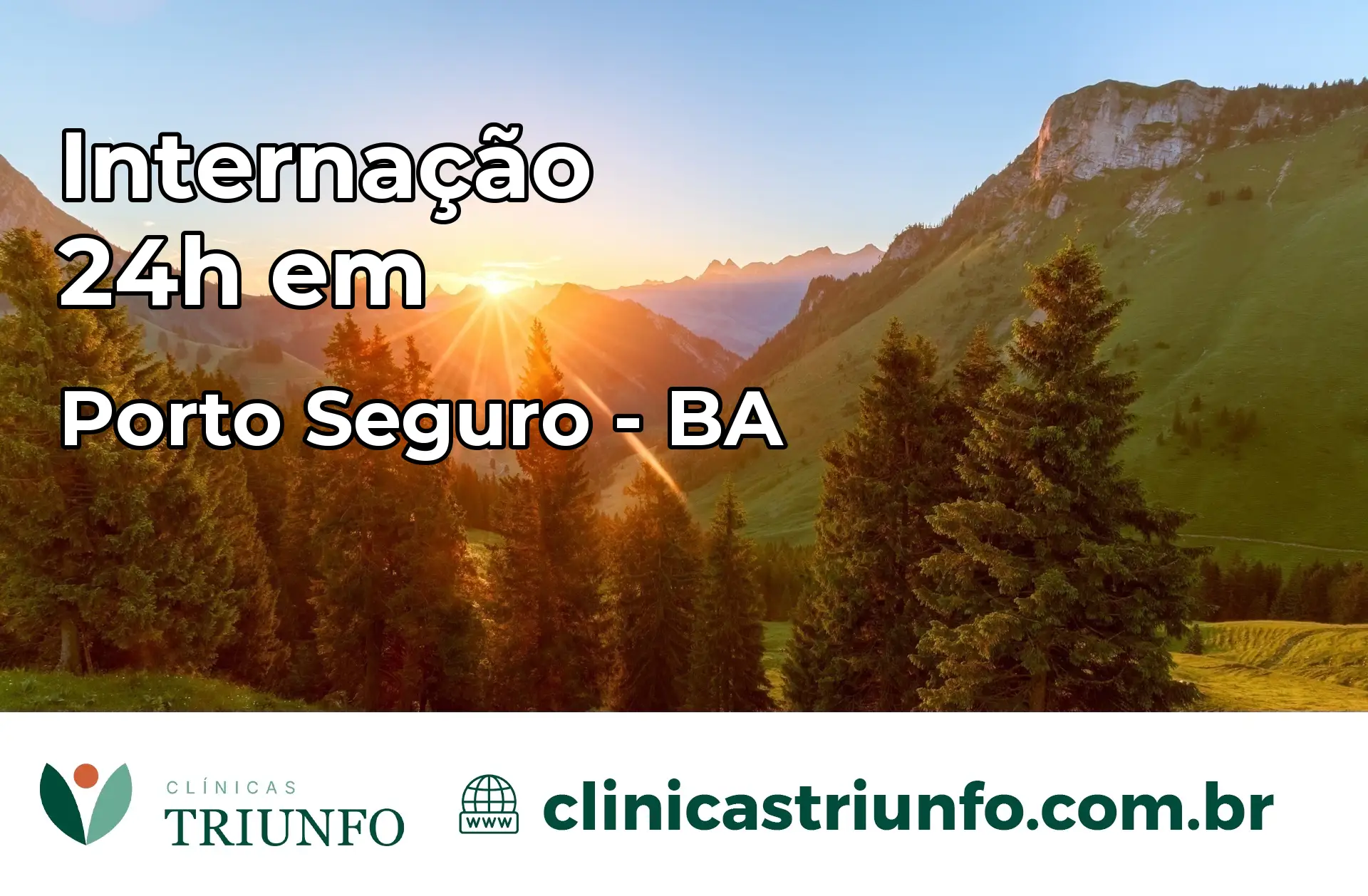Internação 24 horas em Porto Seguro – BA
