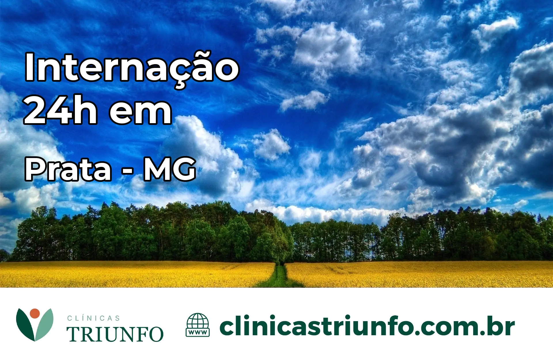 Internação 24 horas em Prata – MG
