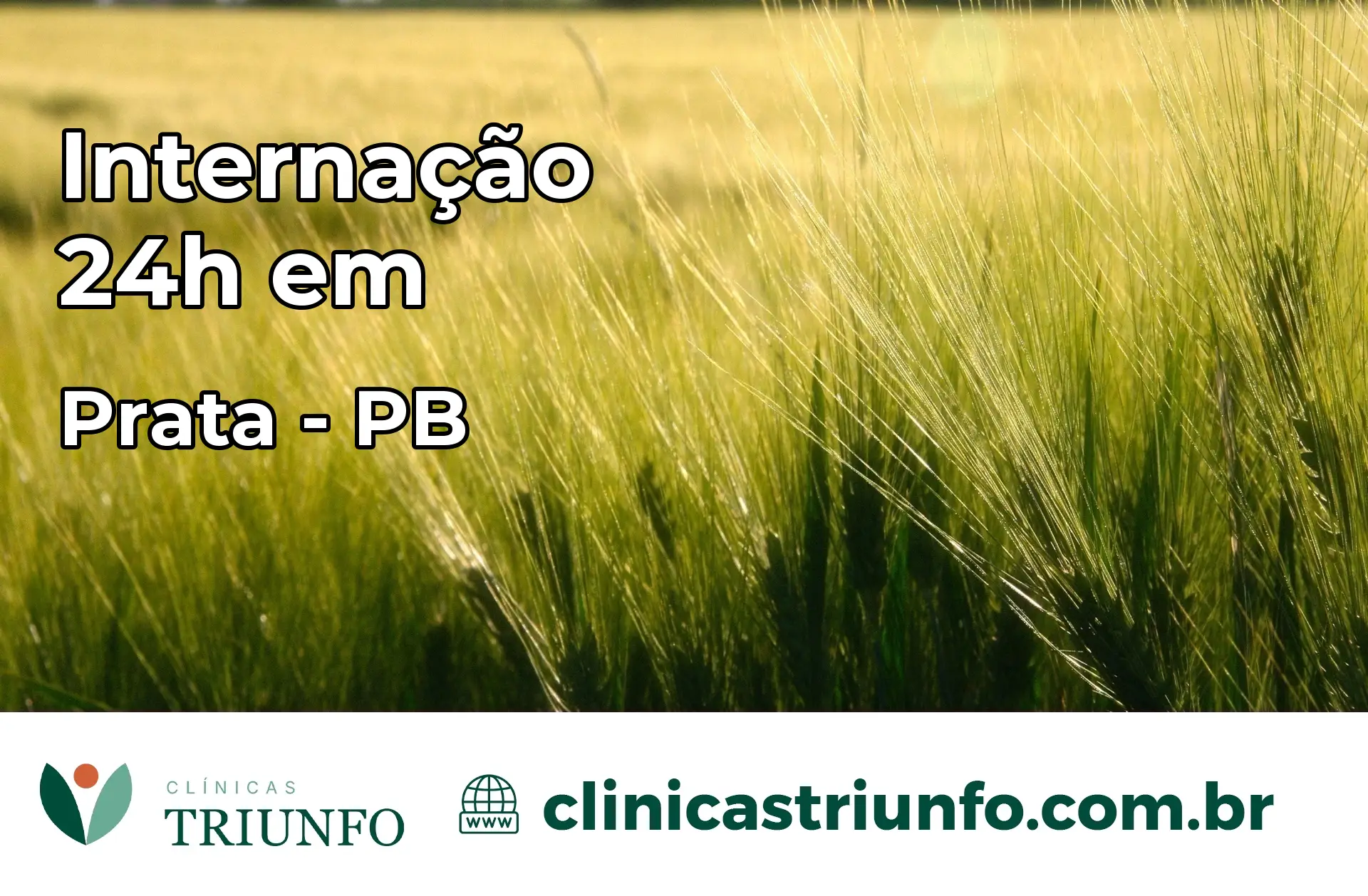 Internação 24 horas em Prata – PB