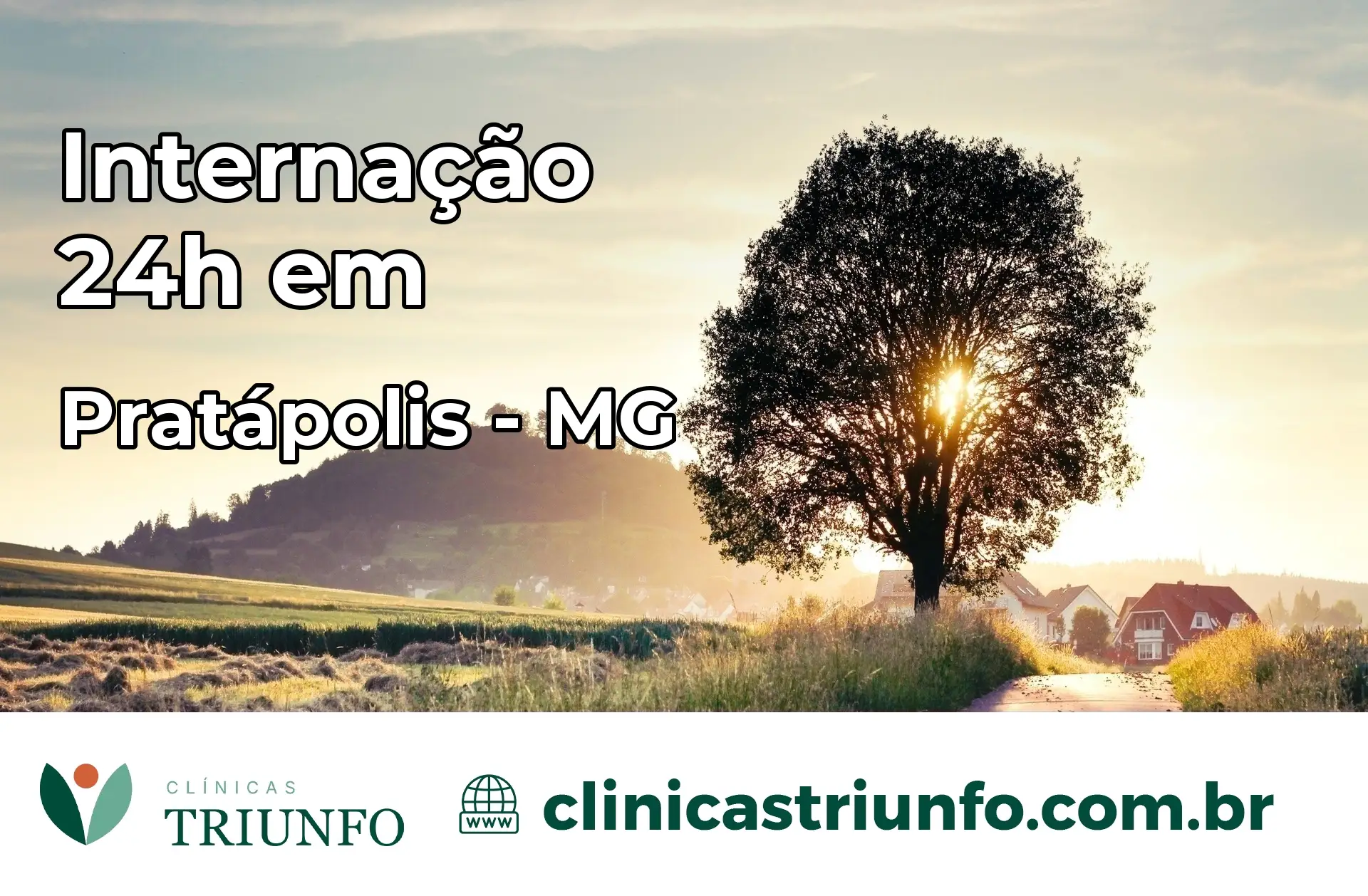 Internação 24 horas em Pratápolis – MG