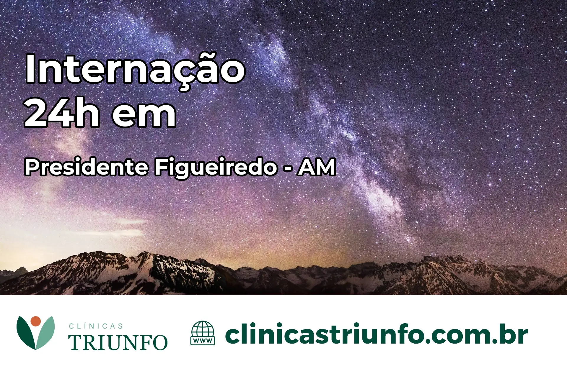 Internação 24 horas em Presidente Figueiredo – AM