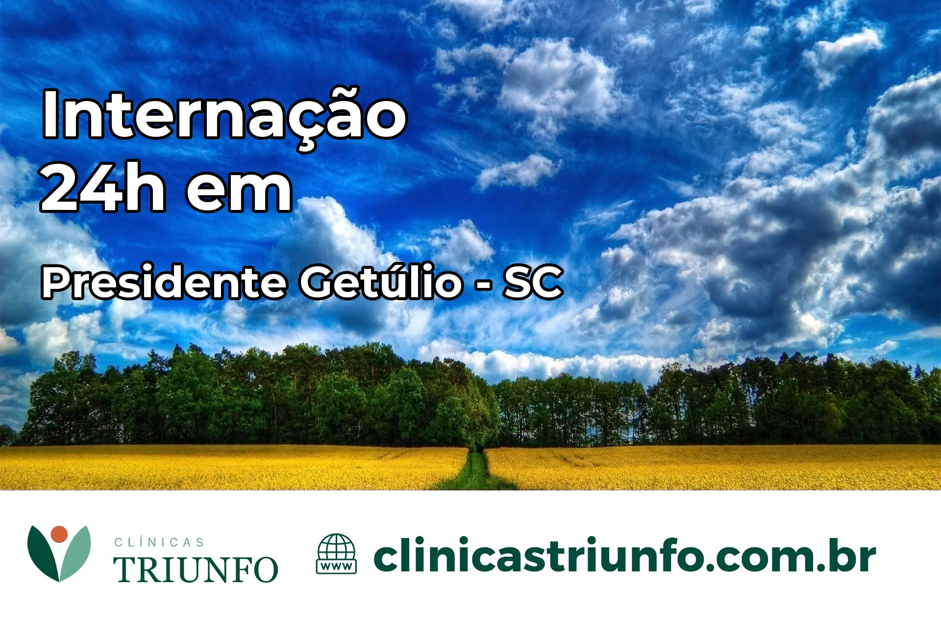 Internação 24 horas em Presidente Getúlio – SC