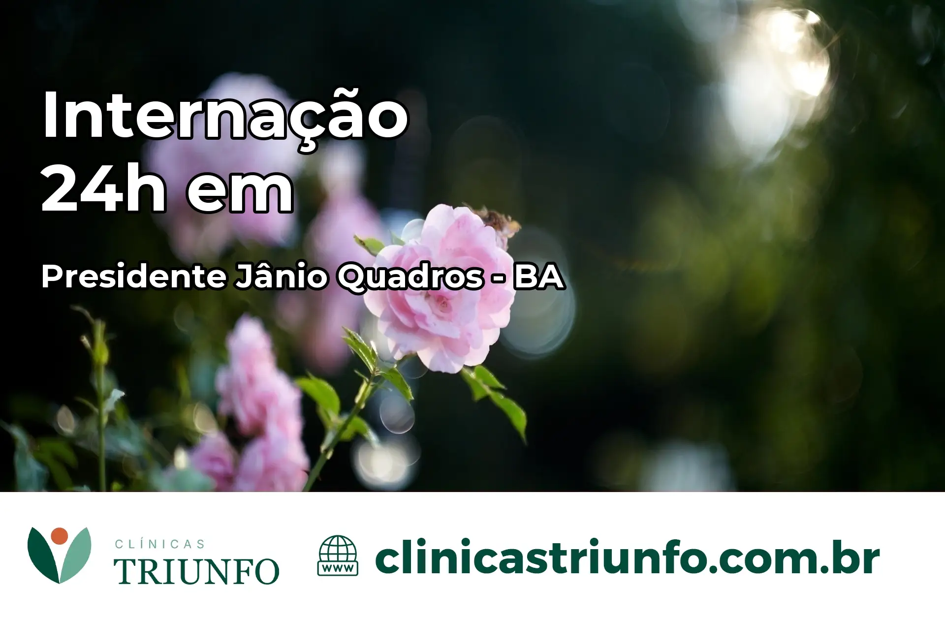 Internação 24 horas em Presidente Jânio Quadros – BA