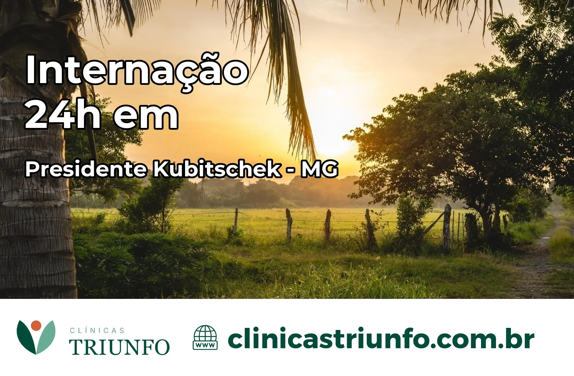 Internação 24 horas em Presidente Kubitschek – MG