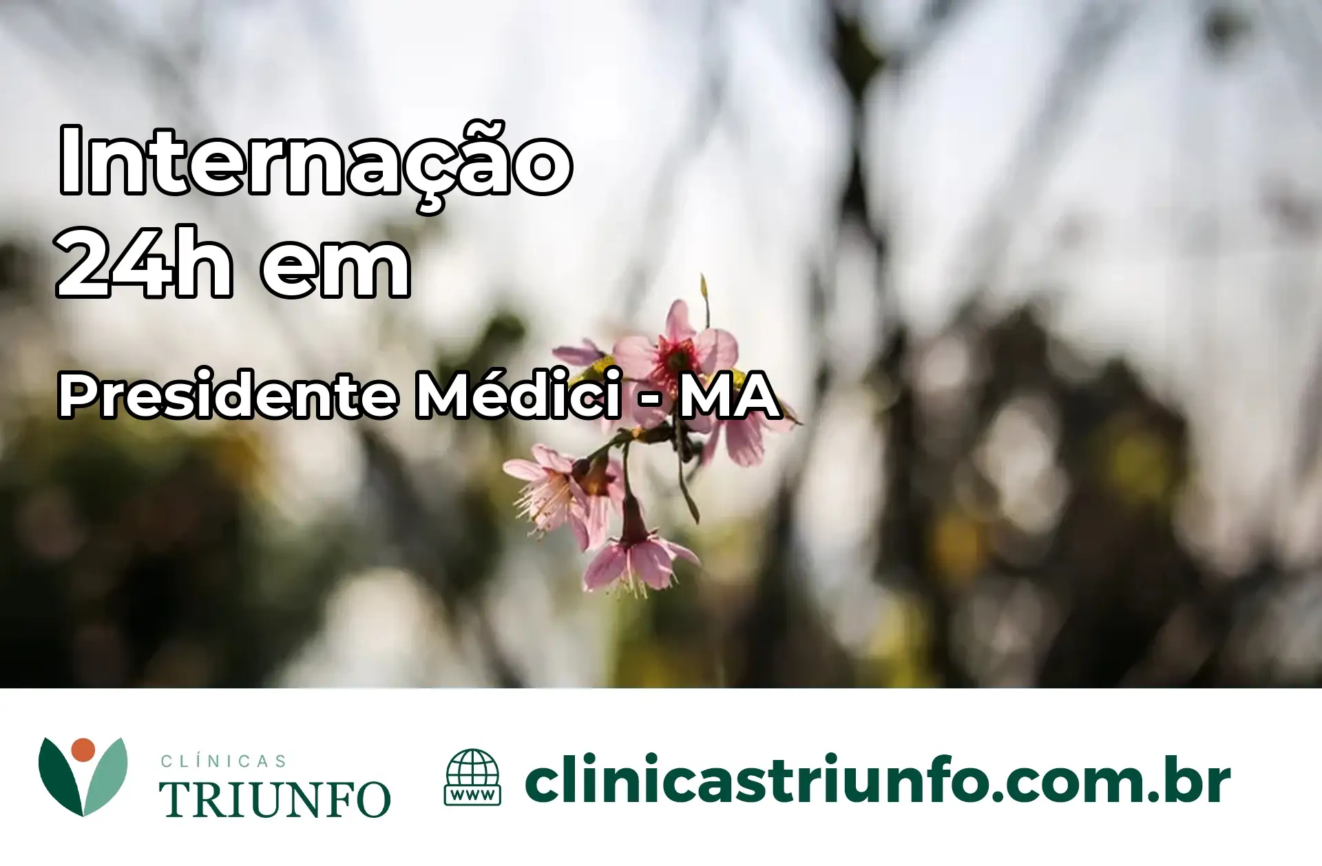 Internação 24 horas em Presidente Médici – MA