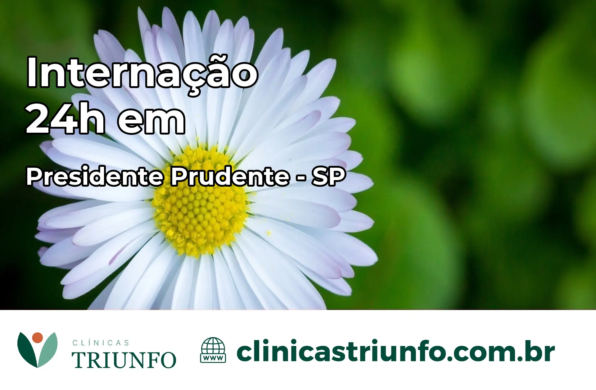 Internação 24 horas em Presidente Prudente – SP