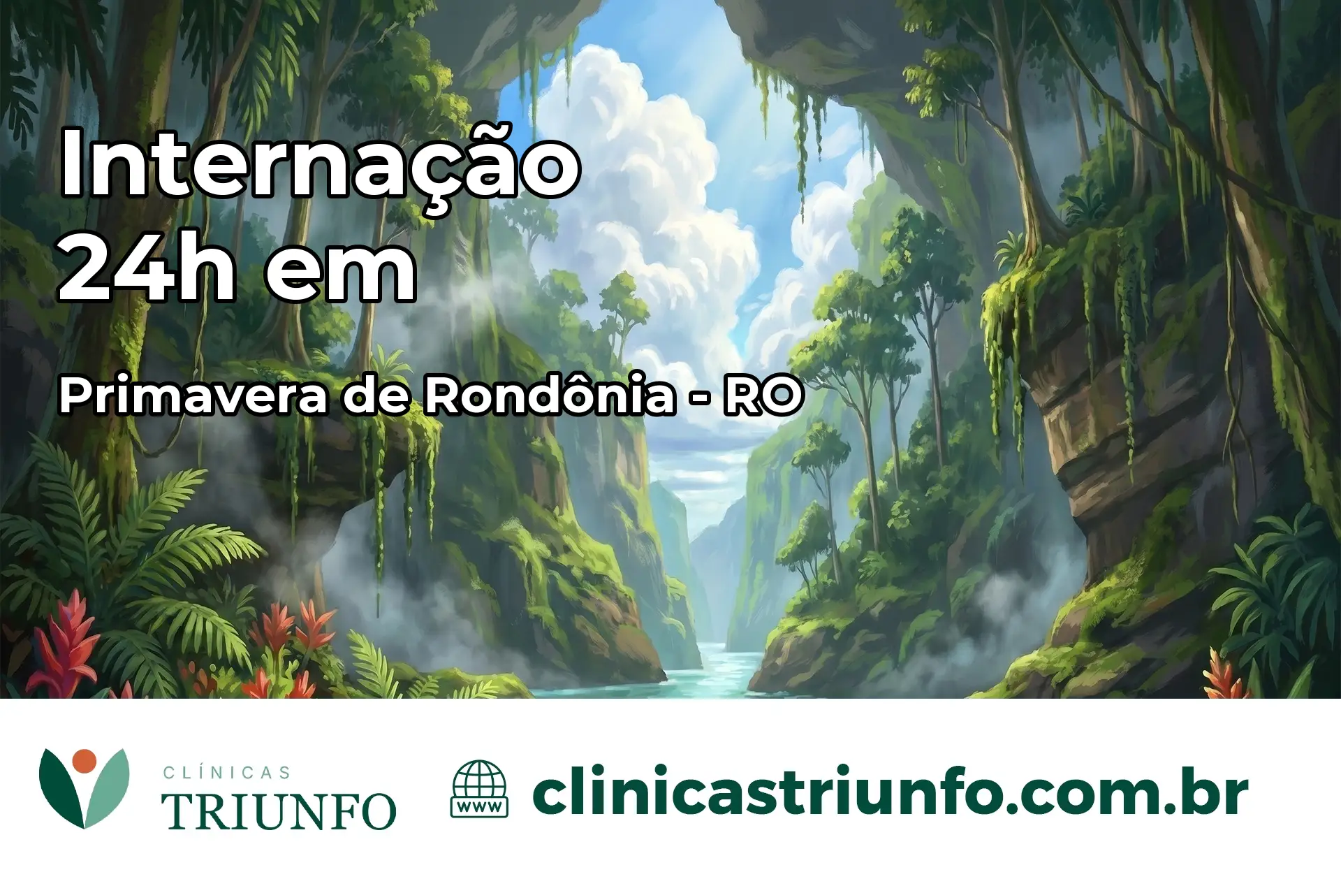 Internação 24 horas em Primavera de Rondônia – RO