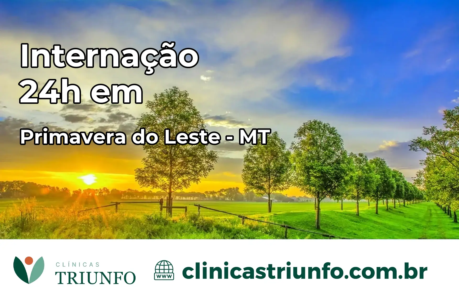 Internação 24 horas em Primavera do Leste – MT