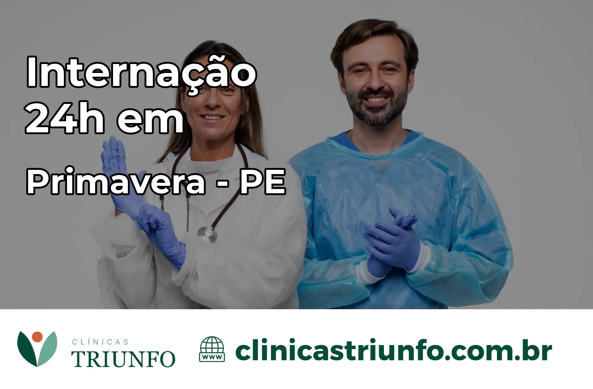 Internação 24 horas em Primavera – PE