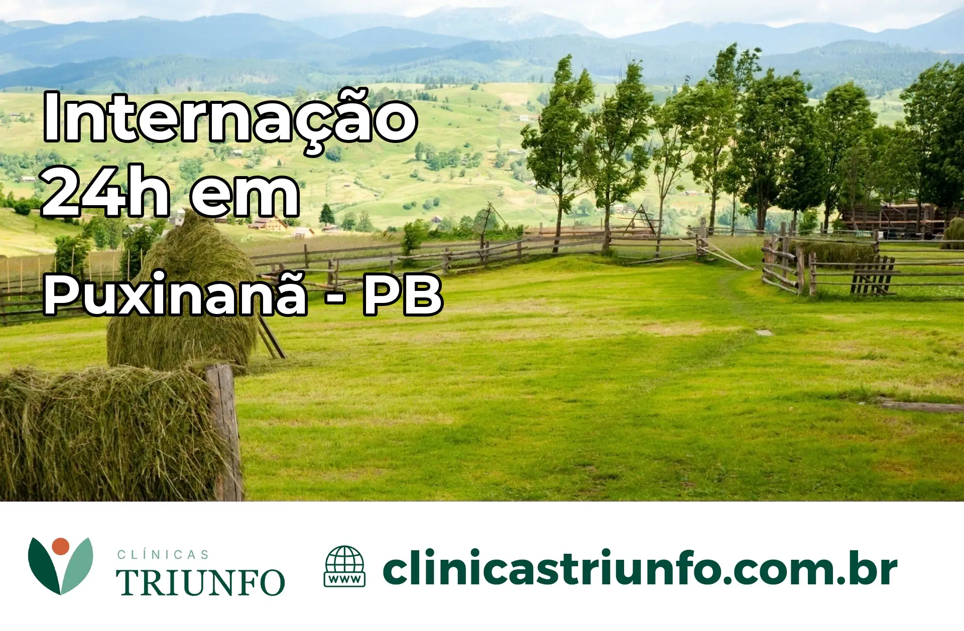Internação 24 horas em Puxinanã – PB