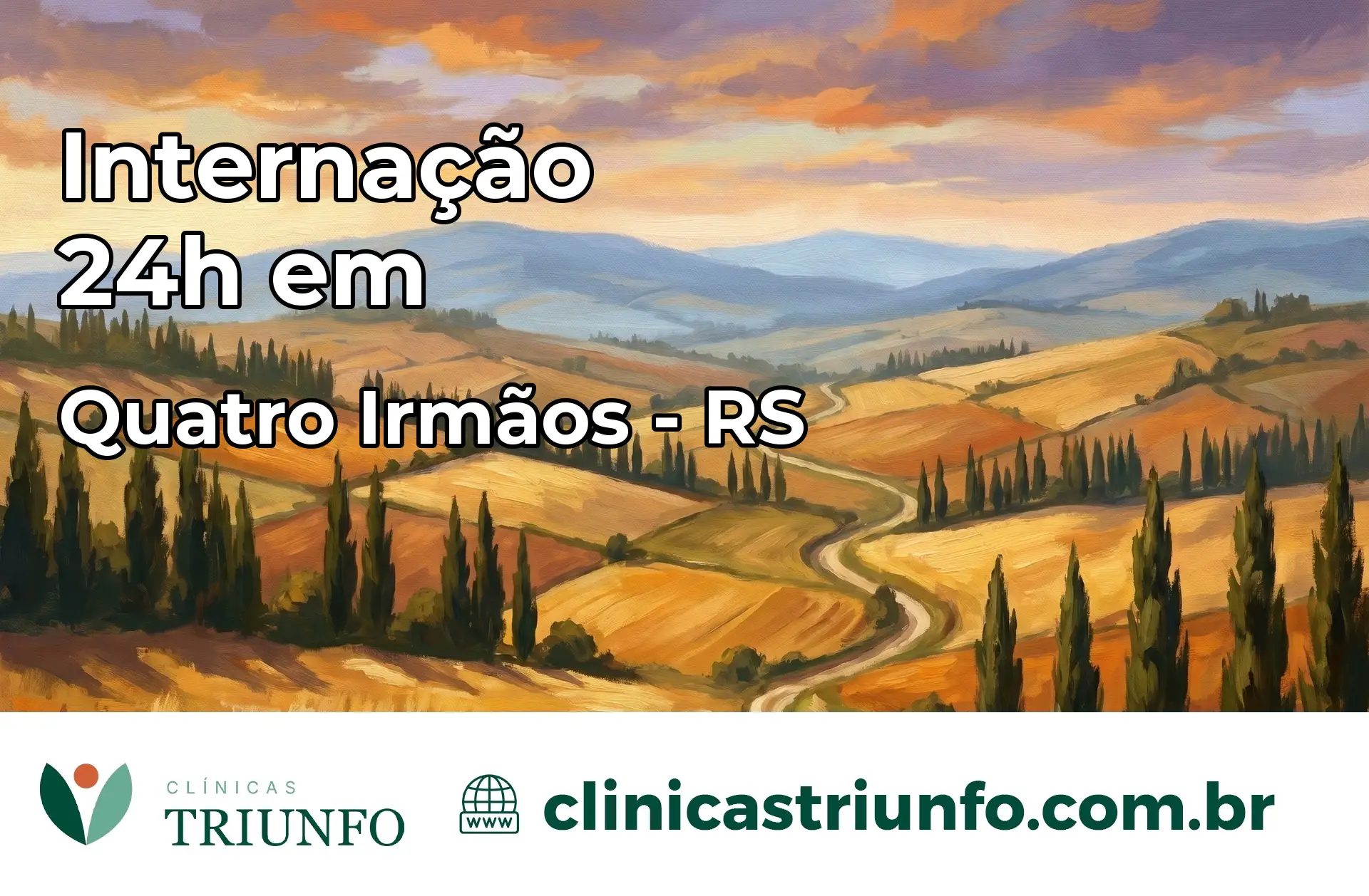 Internação 24 horas em Quatro Irmãos – RS