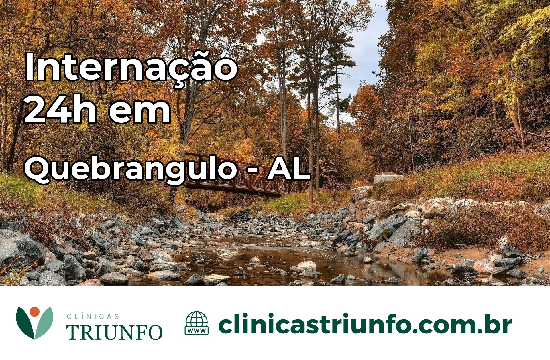 Internação 24 horas em Quebrangulo – AL