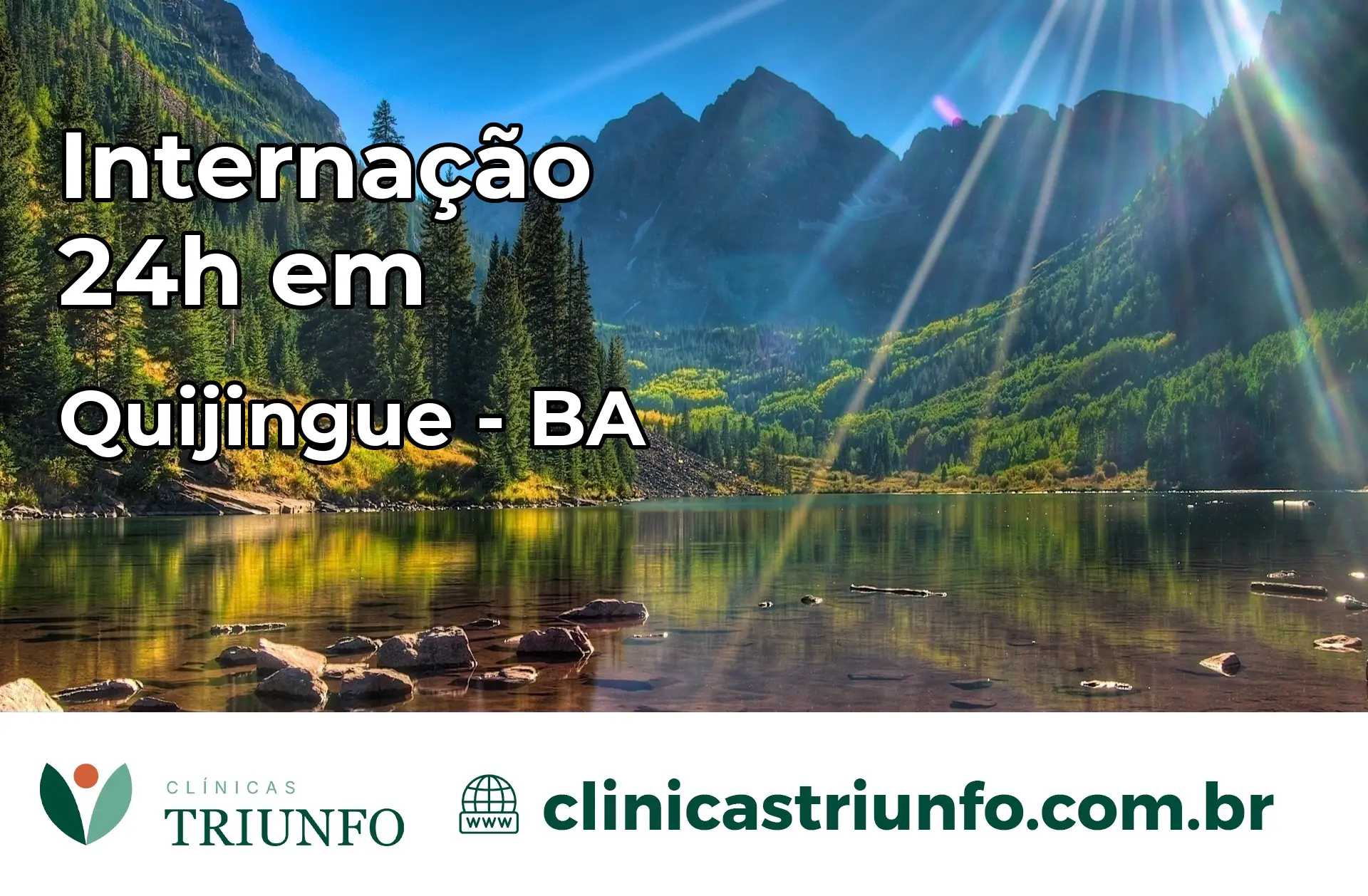 Internação 24 horas em Quijingue – BA