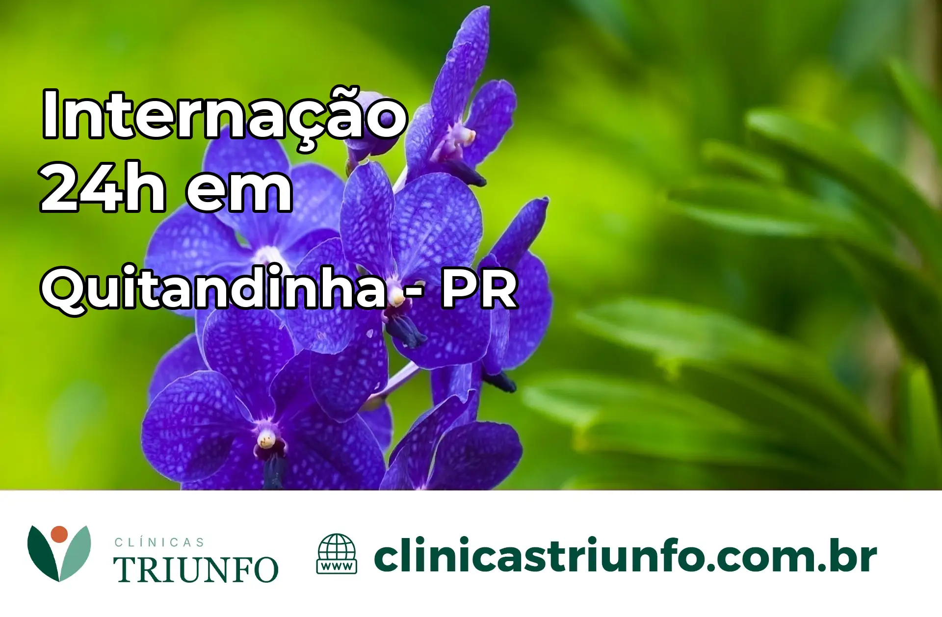 Internação 24 horas em Quitandinha – PR