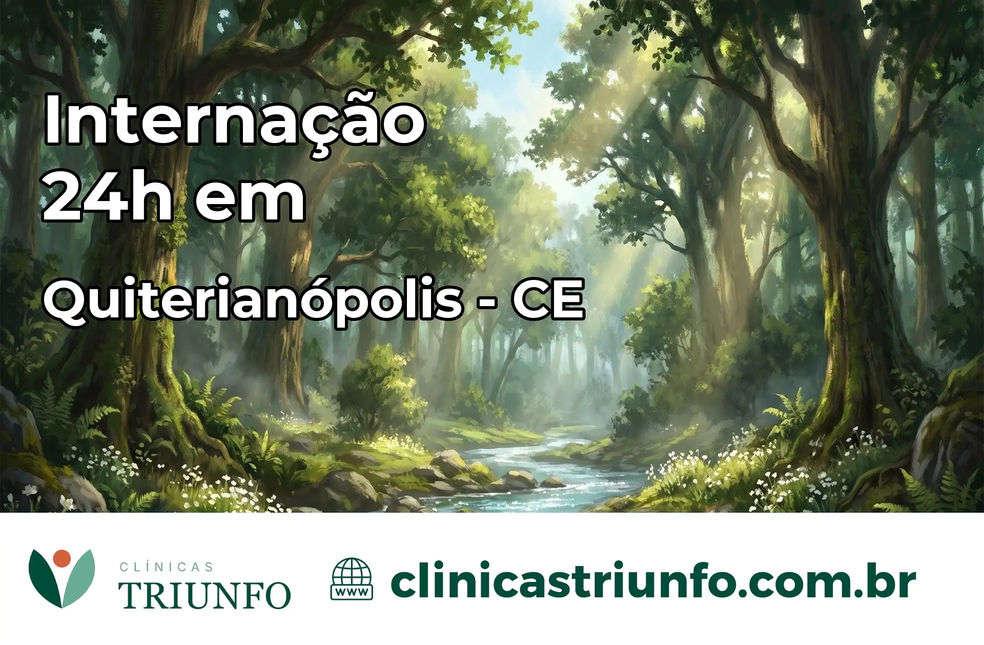Internação 24 horas em Quiterianópolis – CE