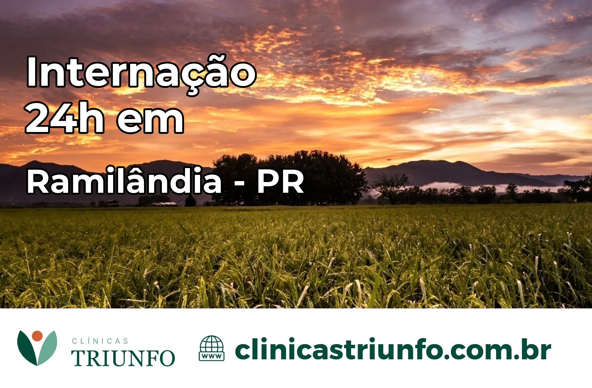 Internação 24 horas em Ramilândia – PR