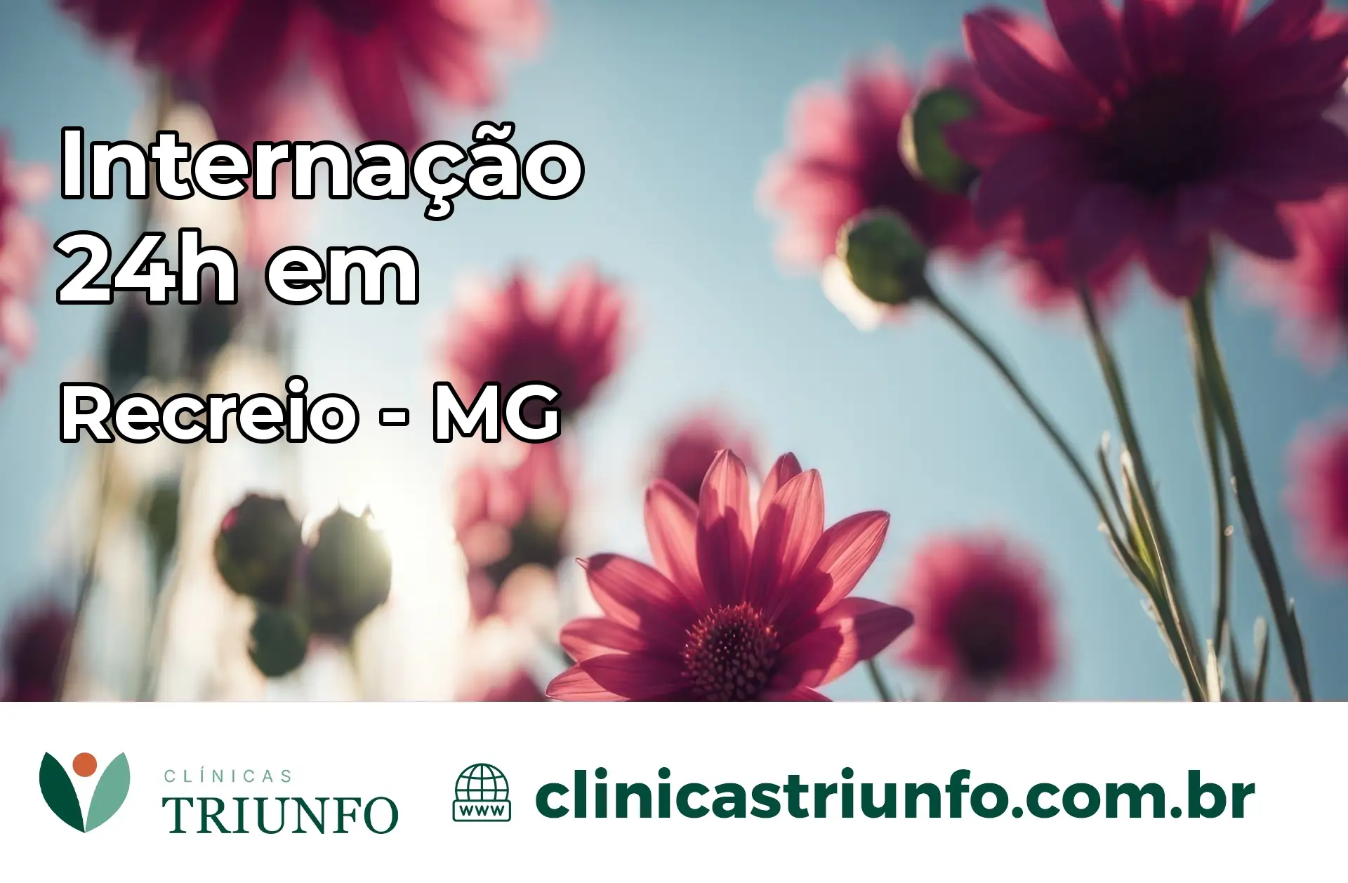 Internação 24 horas em Recreio – MG