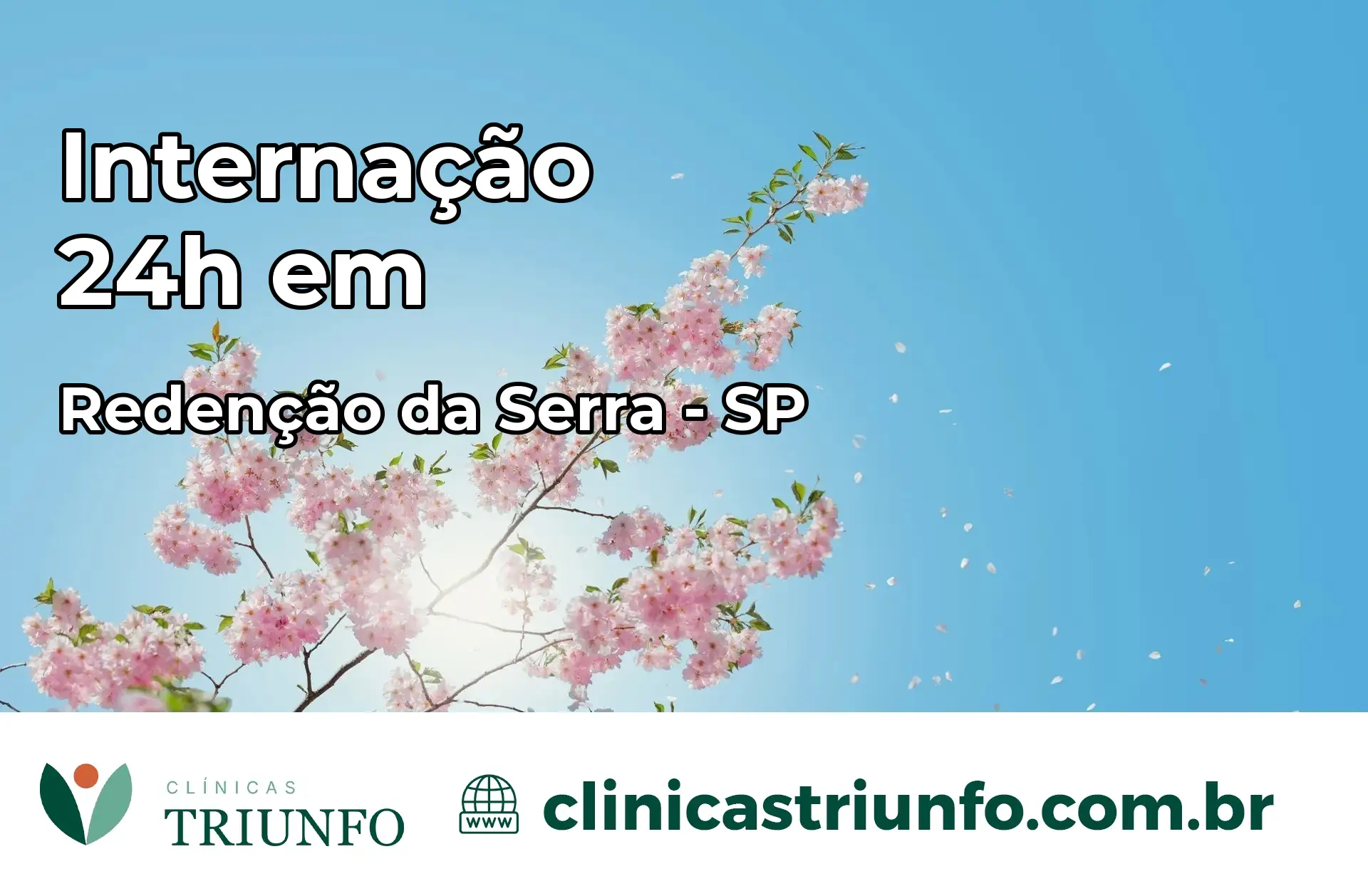 Internação 24 horas em Redenção da Serra – SP