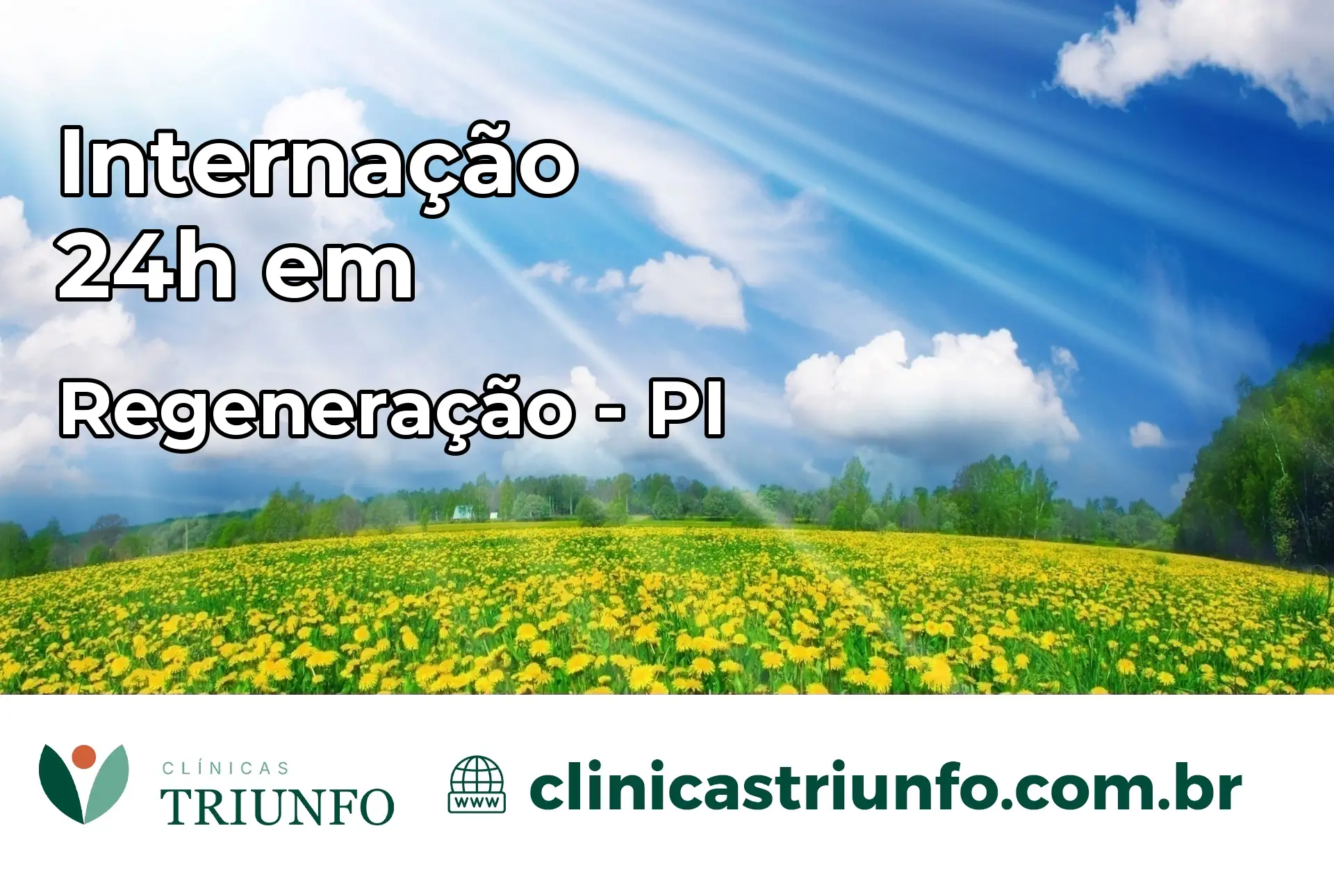 Internação 24 horas em Regeneração – PI