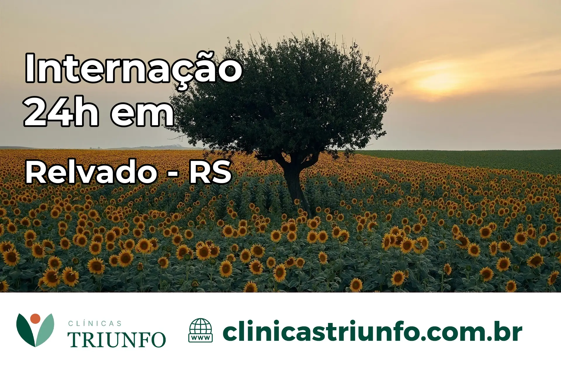 Internação 24 horas em Relvado – RS