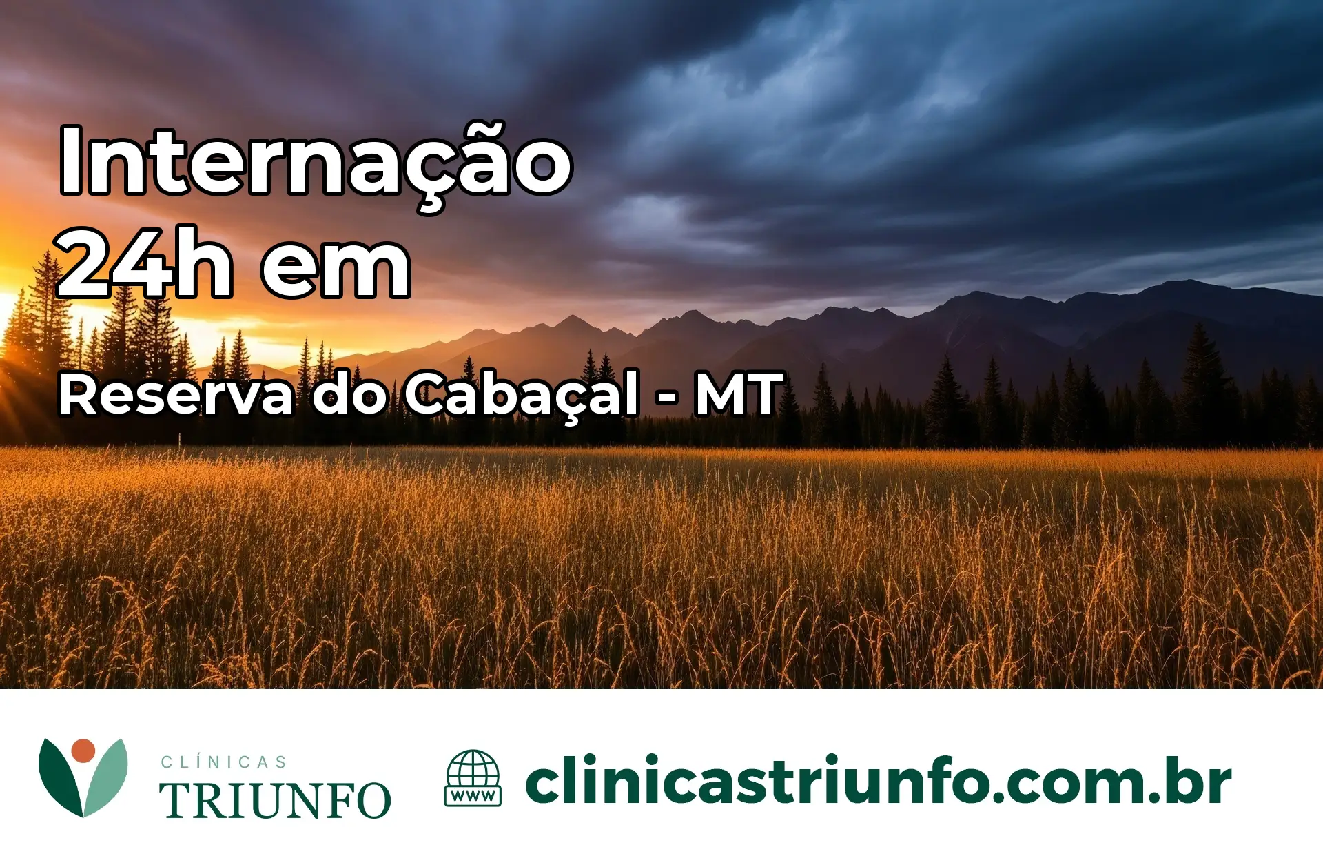 Internação 24 horas em Reserva do Cabaçal – MT