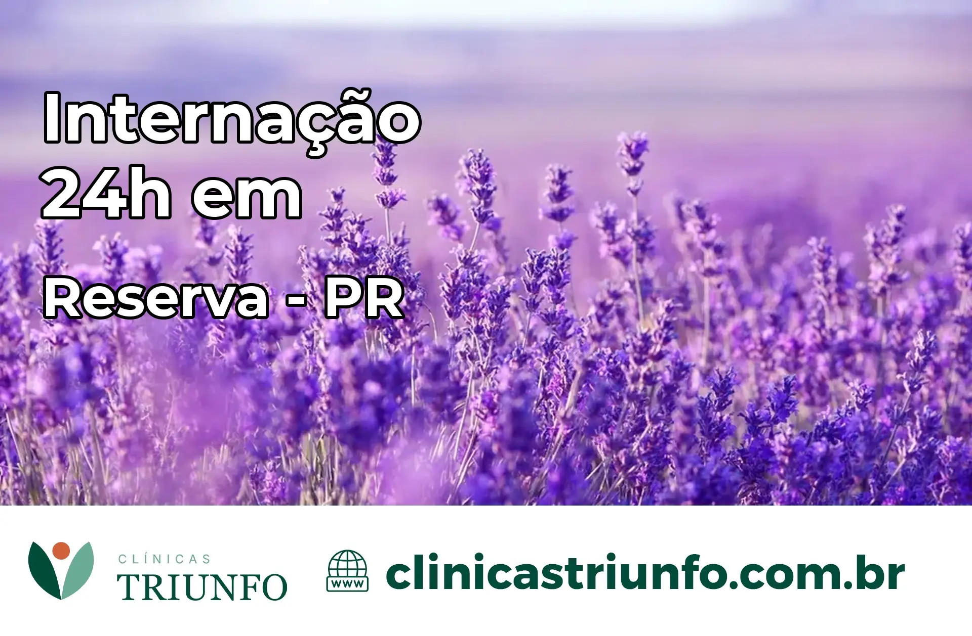 Internação 24 horas em Reserva – PR