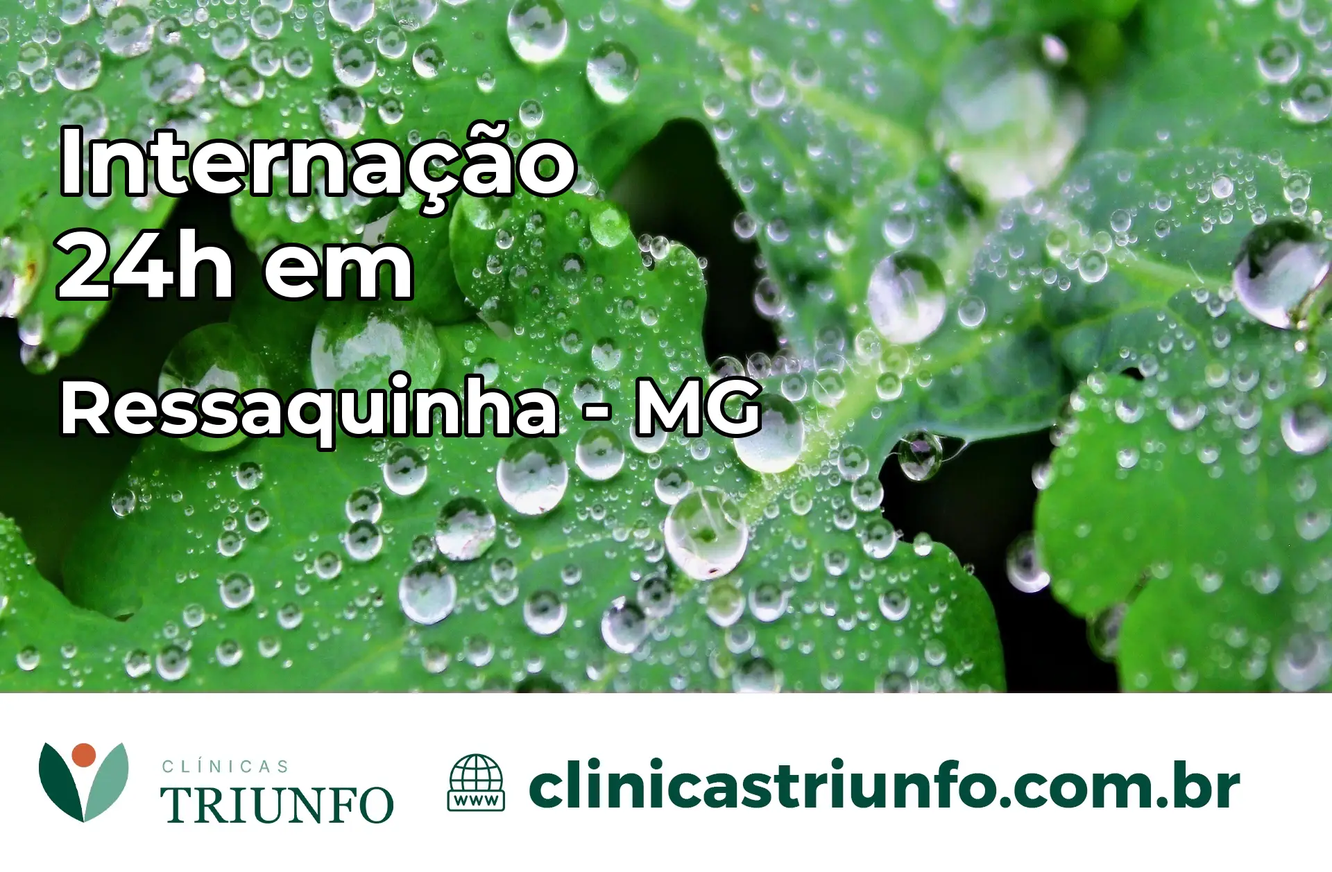 Internação 24 horas em Ressaquinha – MG