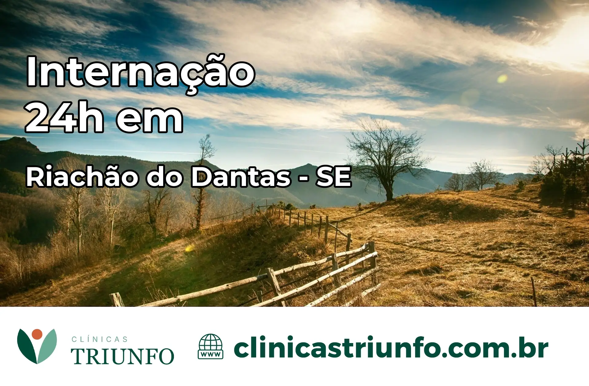 Internação 24 horas em Riachão do Dantas – SE