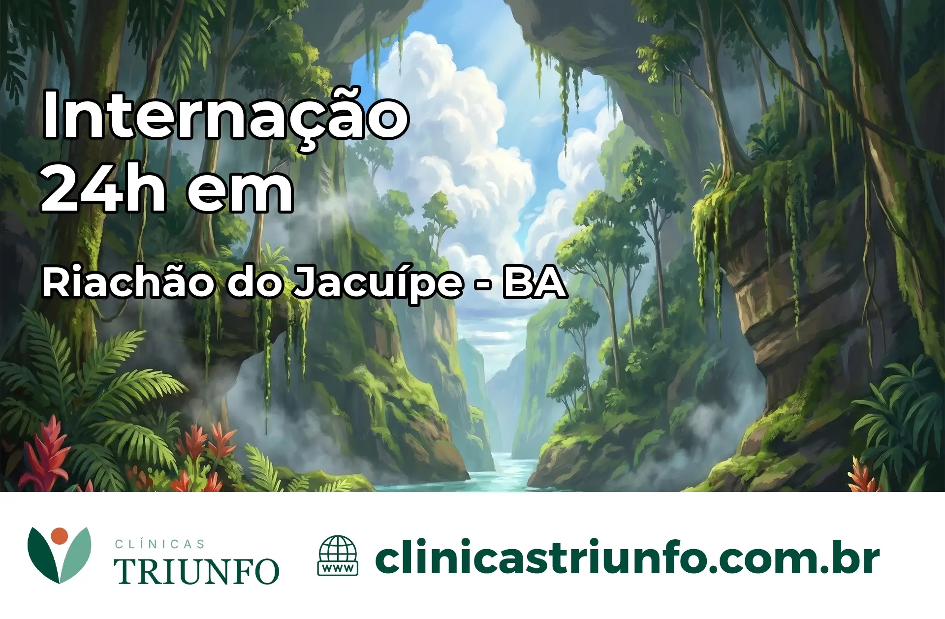 Internação 24 horas em Riachão do Jacuípe – BA