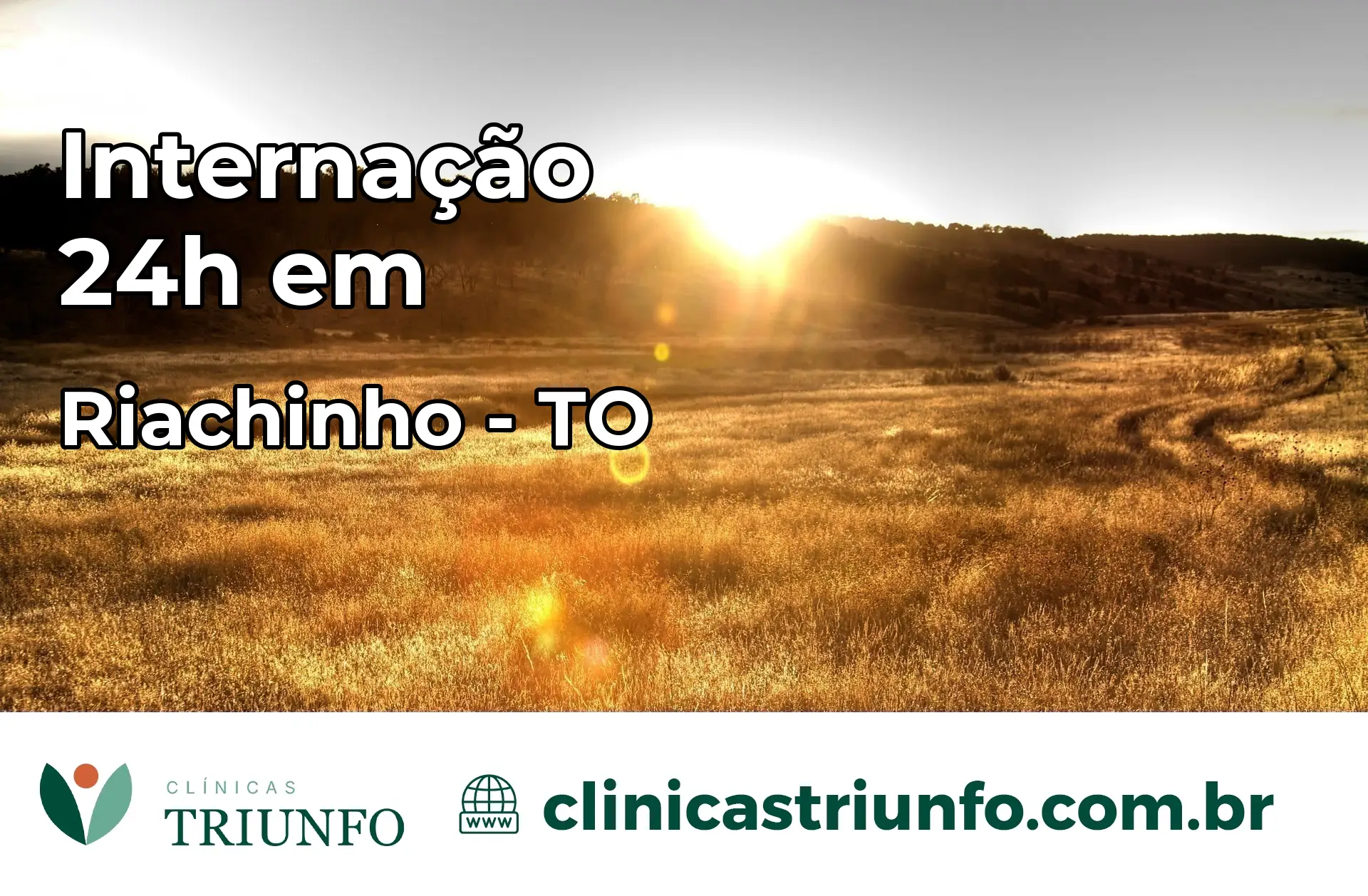 Internação 24 horas em Riachinho – TO