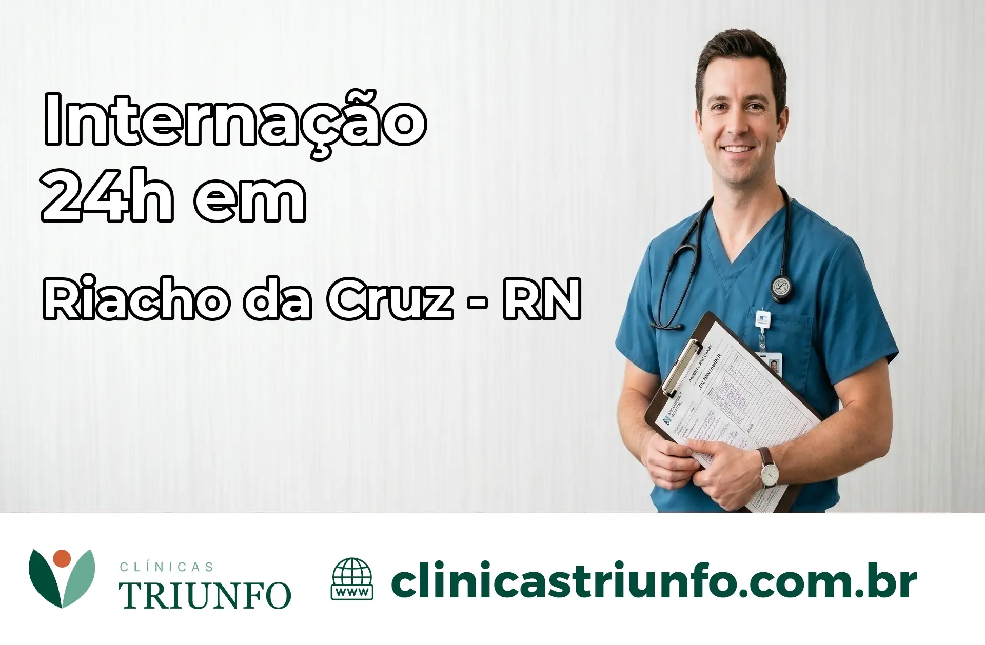 Internação 24 horas em Riacho da Cruz – RN